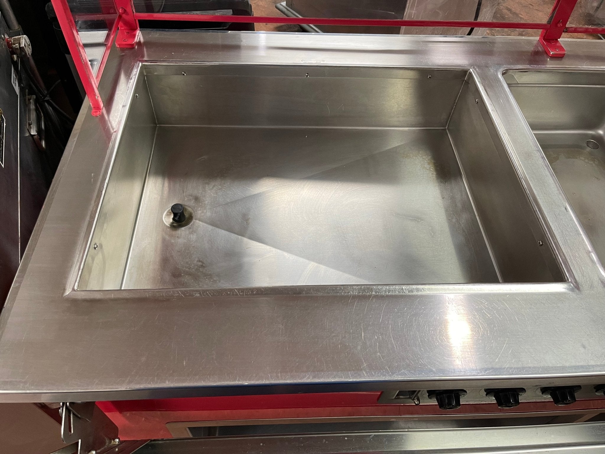 Used ColorPoint 74" Commercial Buffet 4 Open Well Steam Table Heated 220V - Falcon Restaurant Supply - 4