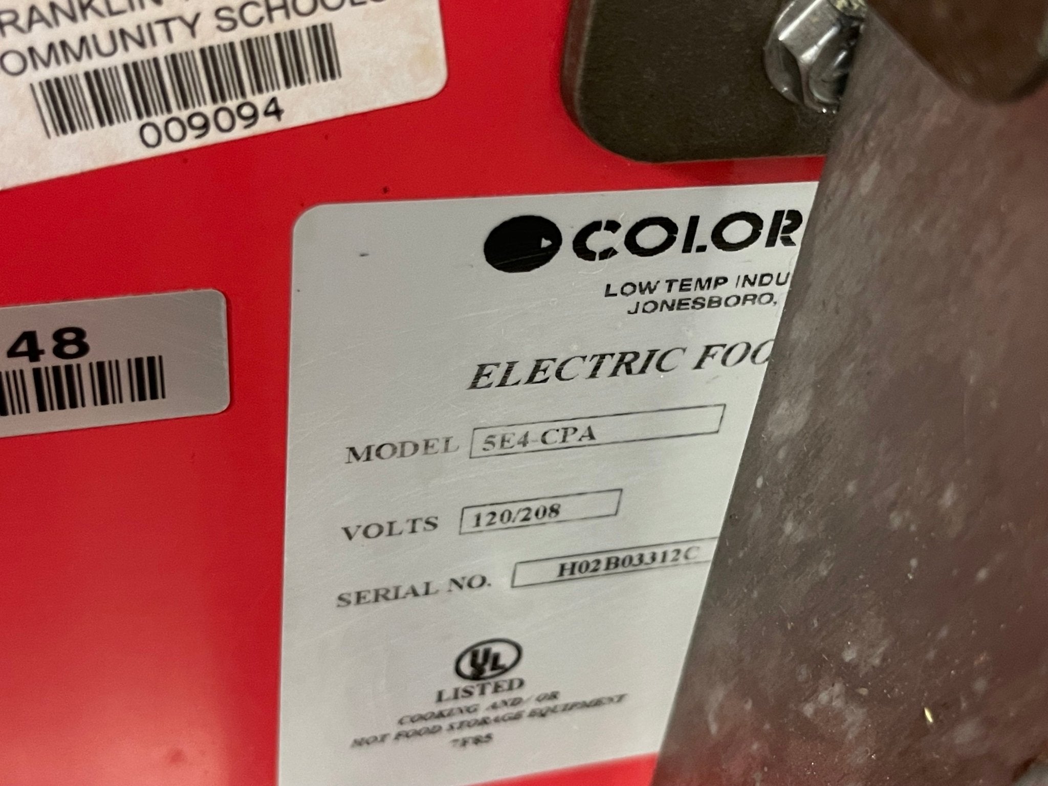 Used ColorPoint 74" Commercial Buffet 4 Open Well Steam Table Heated 220V - Falcon Restaurant Supply - 8