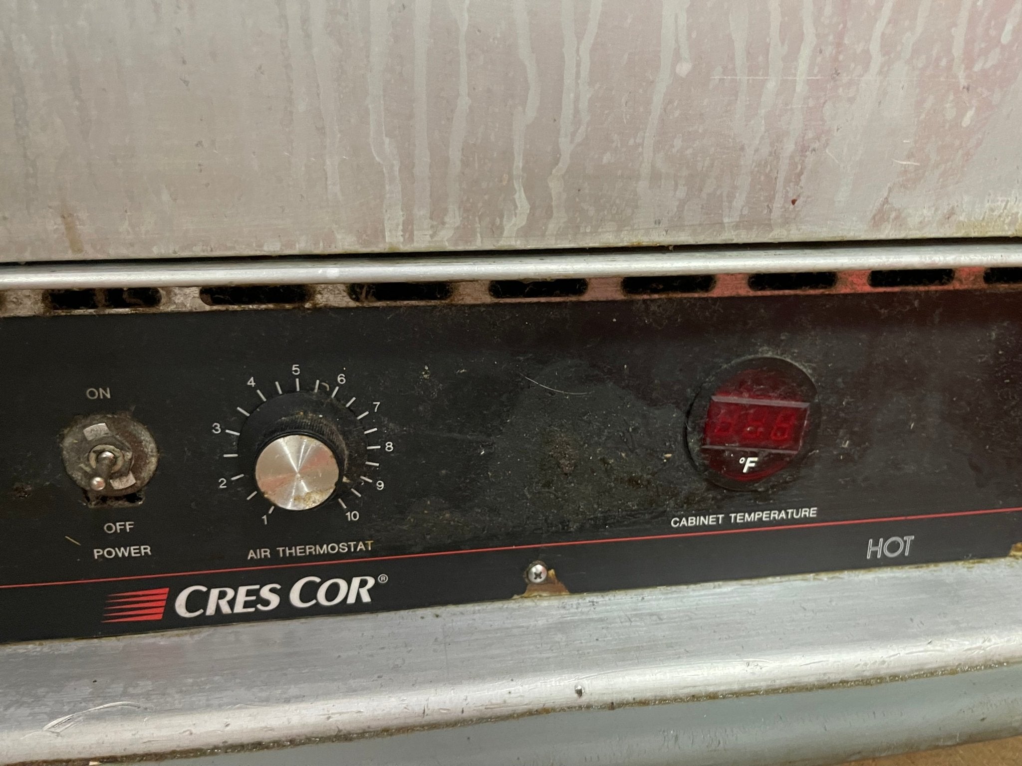 Used Cres Cor Full Height Insulated 32 Pan Heated Holding Cabinet food Warmer 120V - Falcon Restaurant Supply - 8