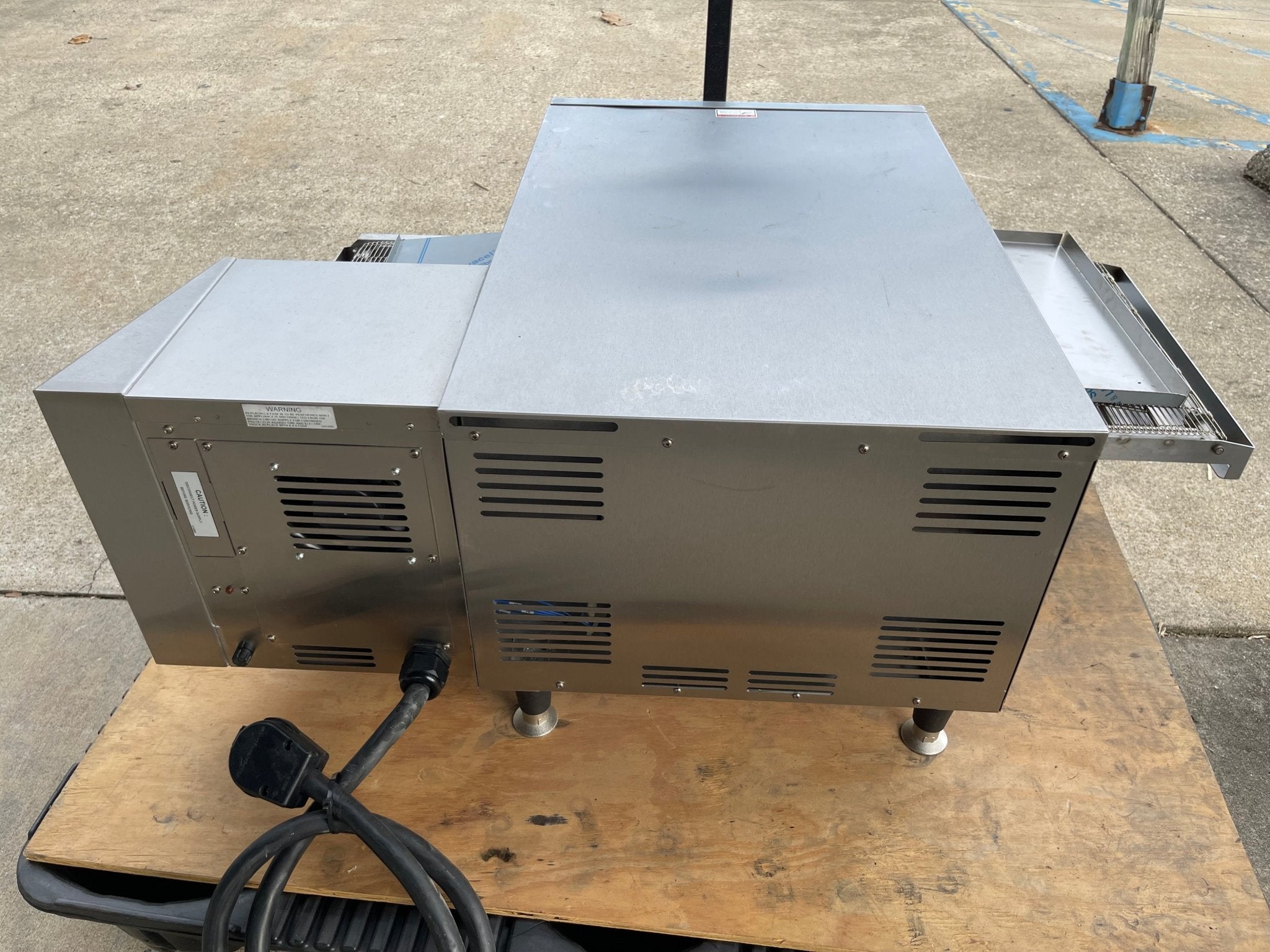 NEW 2018 Bakers Pride ICO - 1848 Single 18" Belt Electric Conveyer Oven 208V - JS - Falcon Restaurant Supply - 7