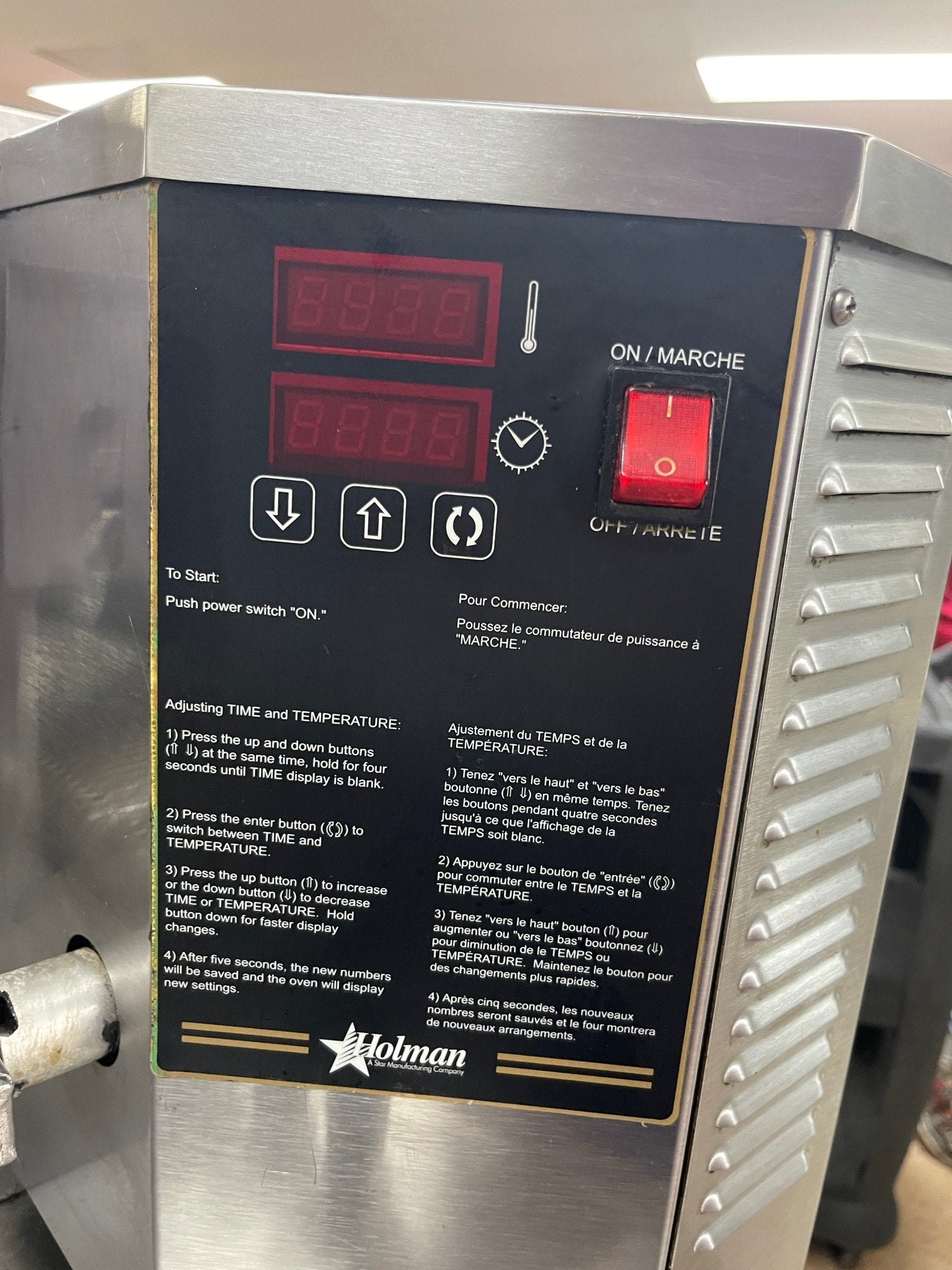 Used Star UM1833A Ultra - Max Impingement Conveyor Electric Pizza Oven 208V - Falcon Restaurant Supply - 3