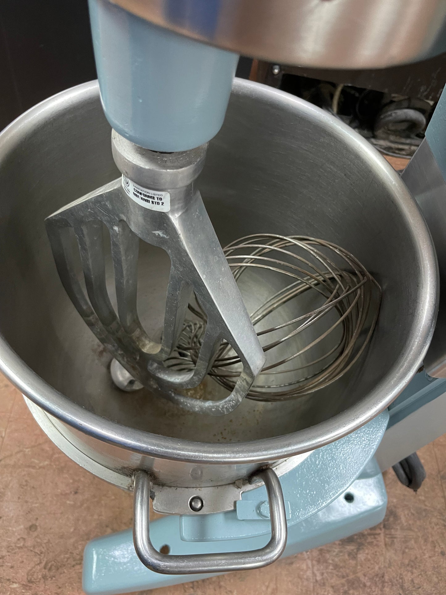 Used Hobart D-300 30qt Commercial Floor Stand Mixer 208V - JS