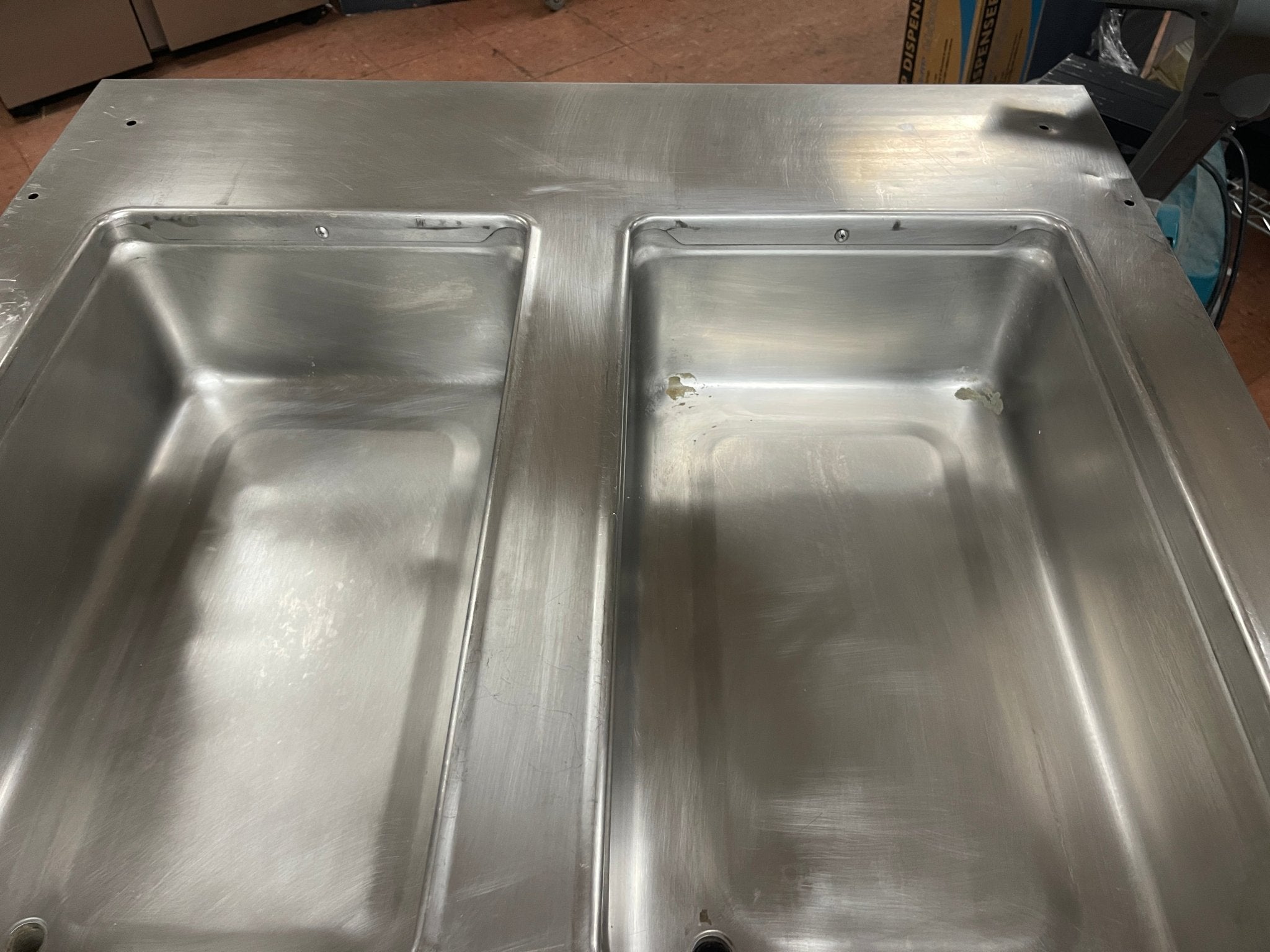 Used 33" Randell 3612M Stainless Steel 2 Open Well Steam Table 208/240V - CNT 1 - Falcon Restaurant Supply - 6
