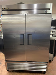 2013 True T-49F Stainless Reach-in 2 Solid Door Freezer 7660917 - SB - SR