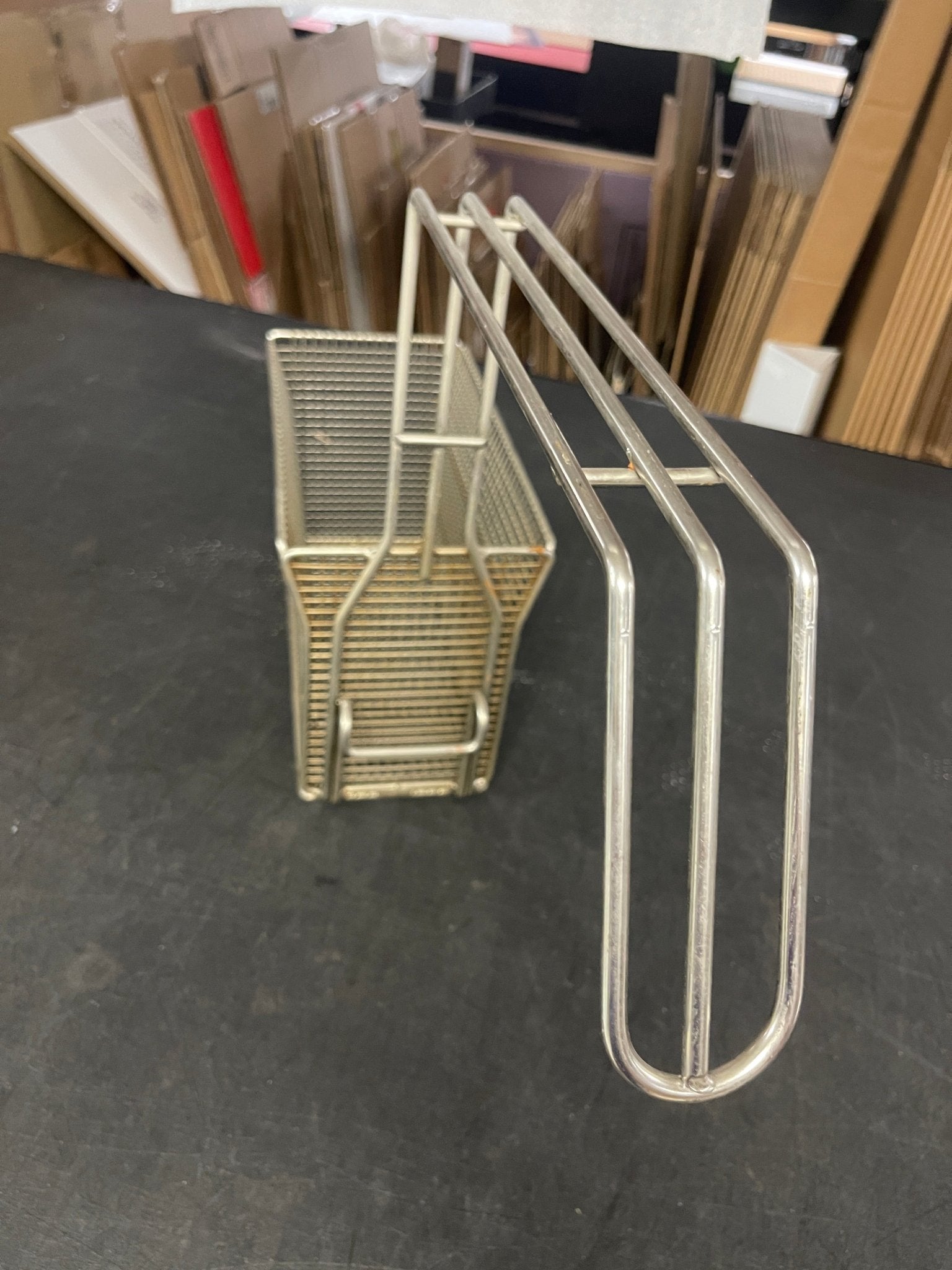 Used Henny Penny 21033 Tall Deep Fryer 1/2 Size Basket - Falcon Restaurant Supply - 3