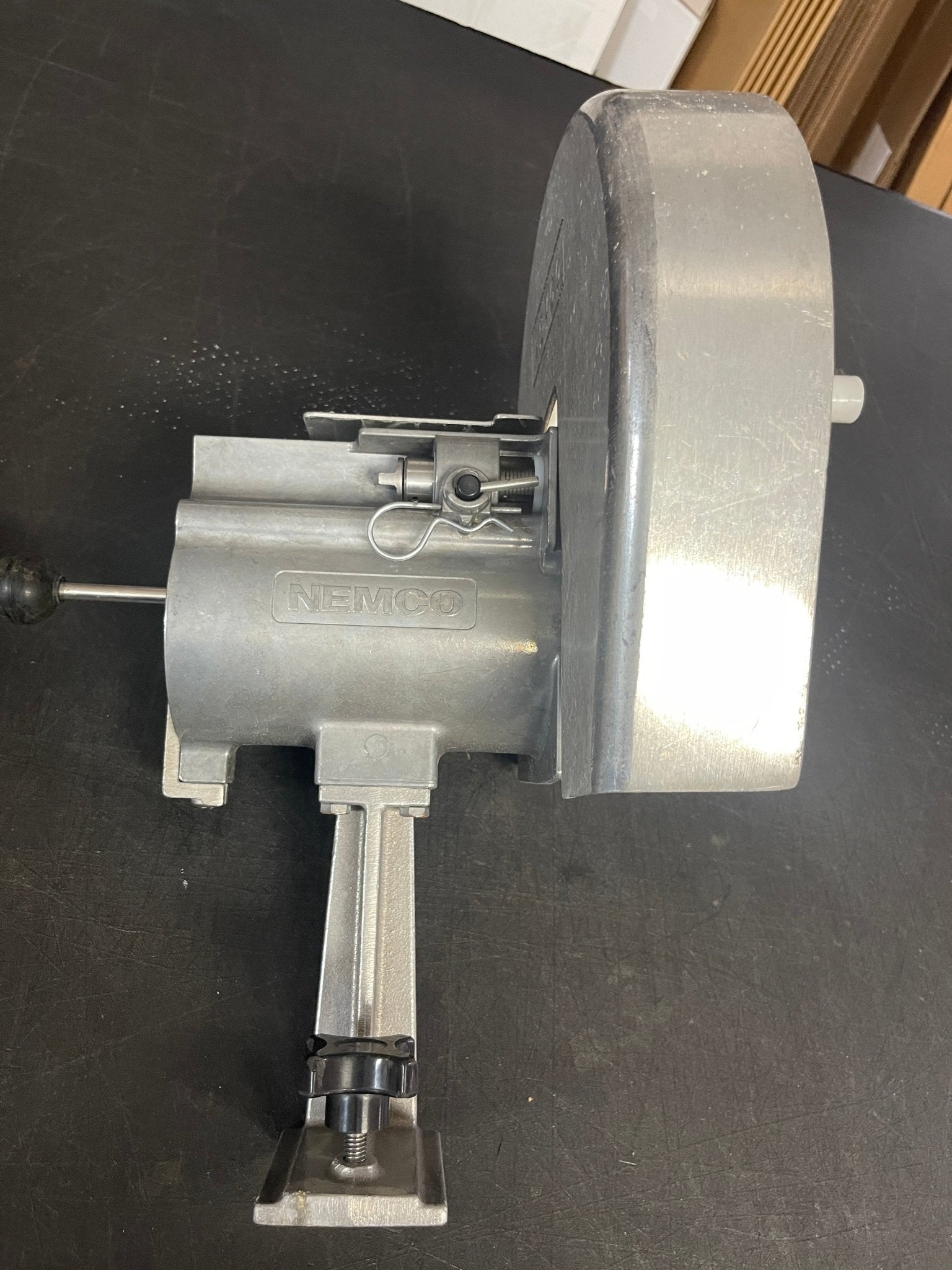 Used Nemco 55200AN Stainless Steel Manual Food Slicer - 2 - Falcon Restaurant Supply - 2