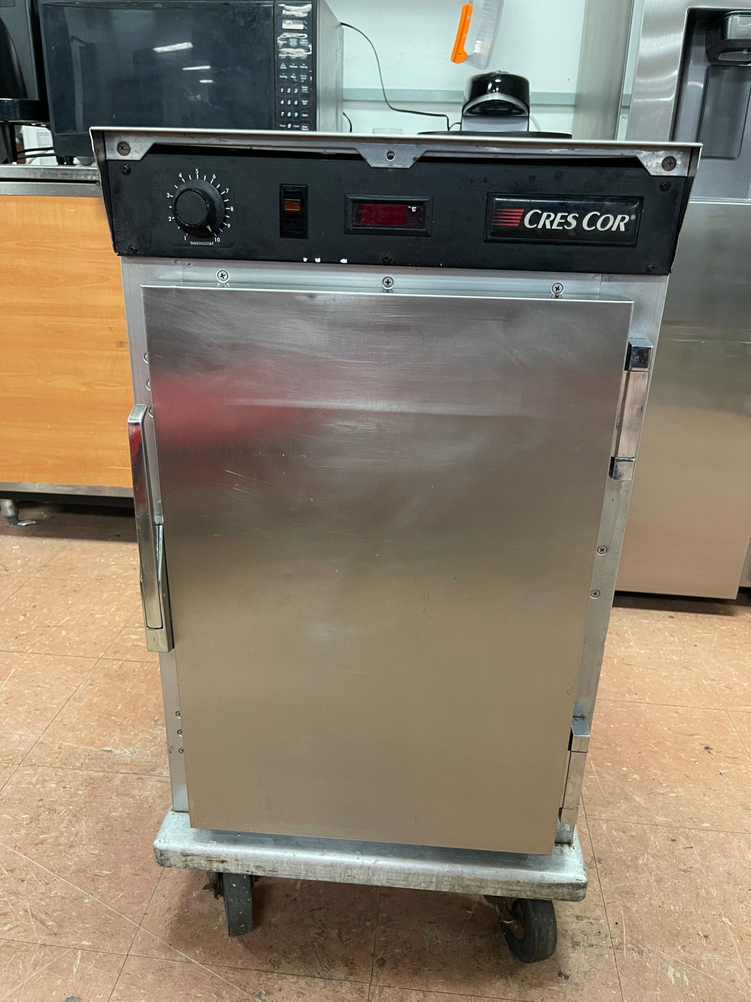Used Cres Cor H34B128 Half Size Insulated 8 Pan Heated Holding Cabinet Food Warmer 120V - Falcon Restaurant Supply - 1