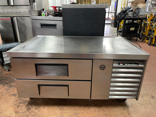 1999 True TRCB-50 Stainless Steel Refrigerated Chef Base 50" 120V  2216560
