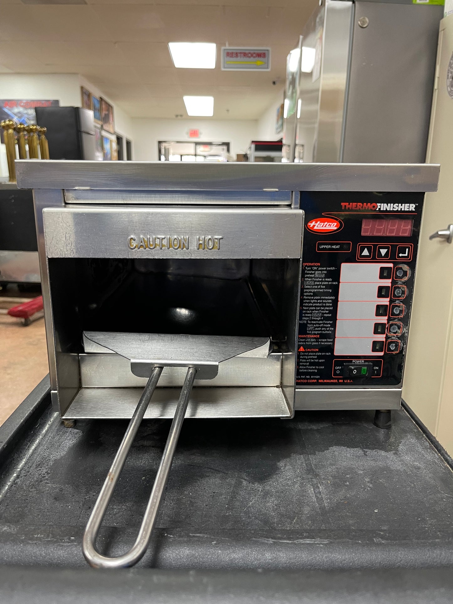 Used Hatco Thermo Food Finisher Warmer Melter Toaster TF-2010 220V