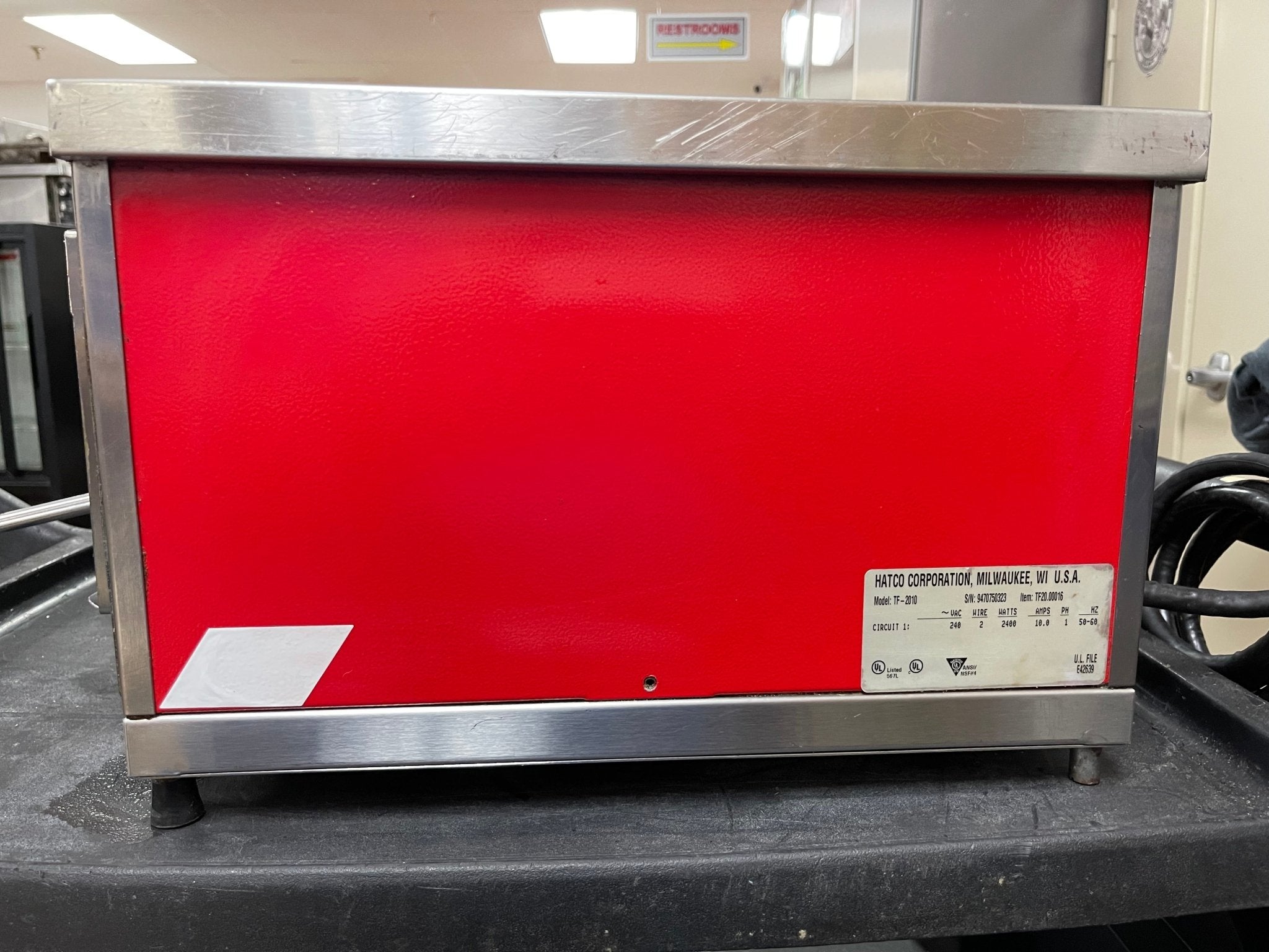 Used Hatco Thermo Food Finisher Warmer Melter Toaster TF - 2010 220V - Falcon Restaurant Supply - 4