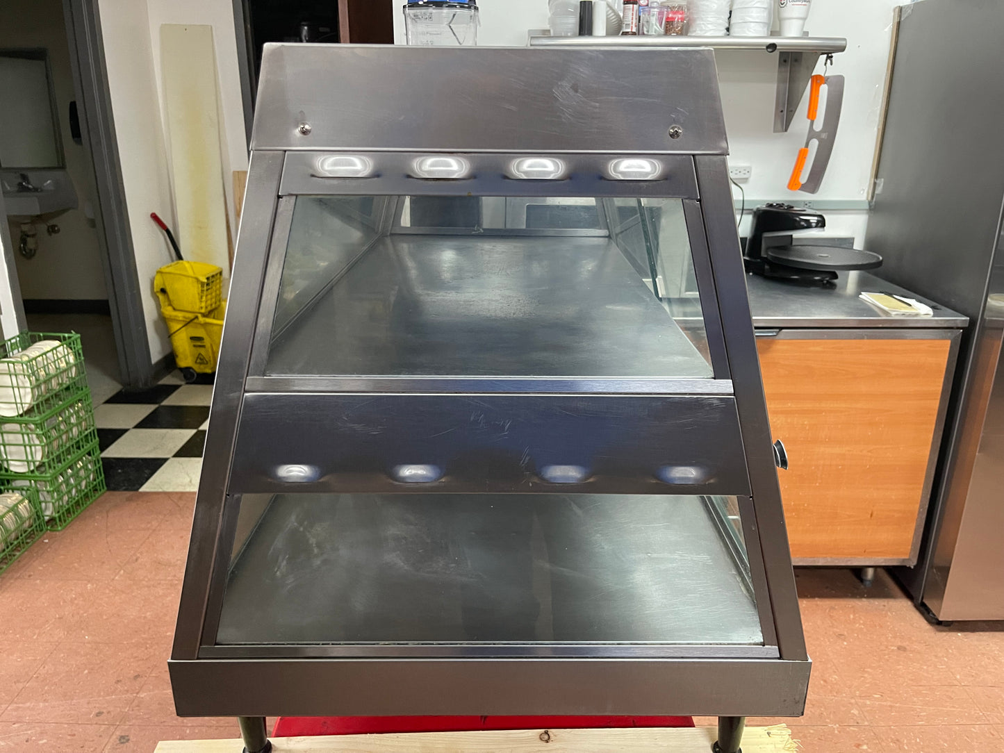 Star 2 Tier Stainless Countertop Food Warmer Display Case 120V