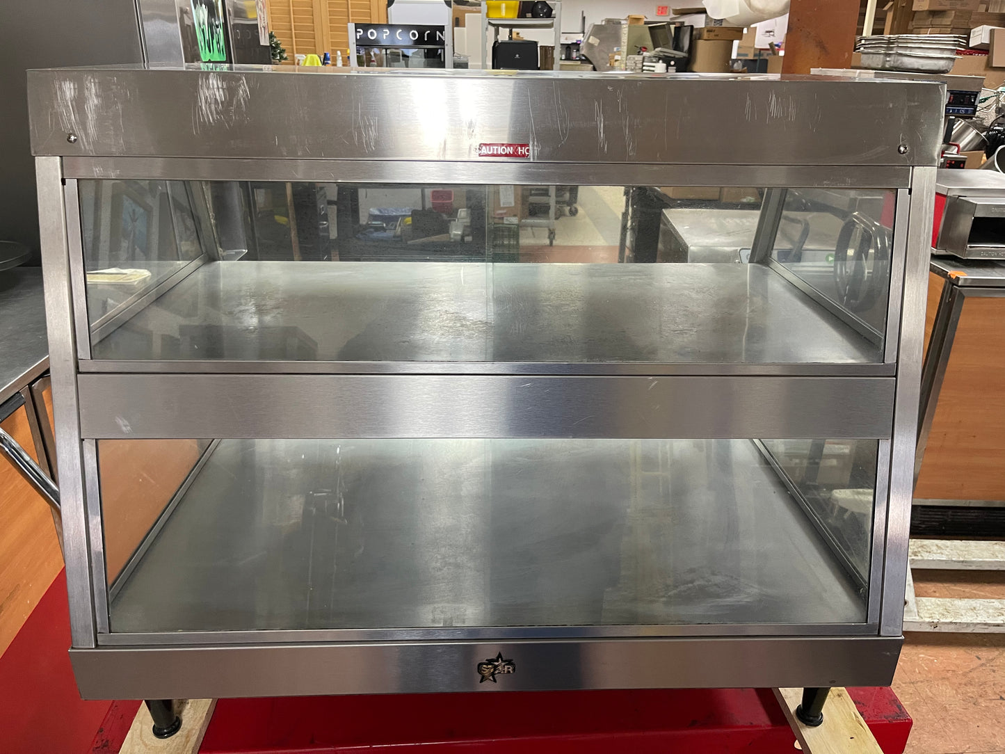 Star 2 Tier Stainless Countertop Food Warmer Display Case 120V