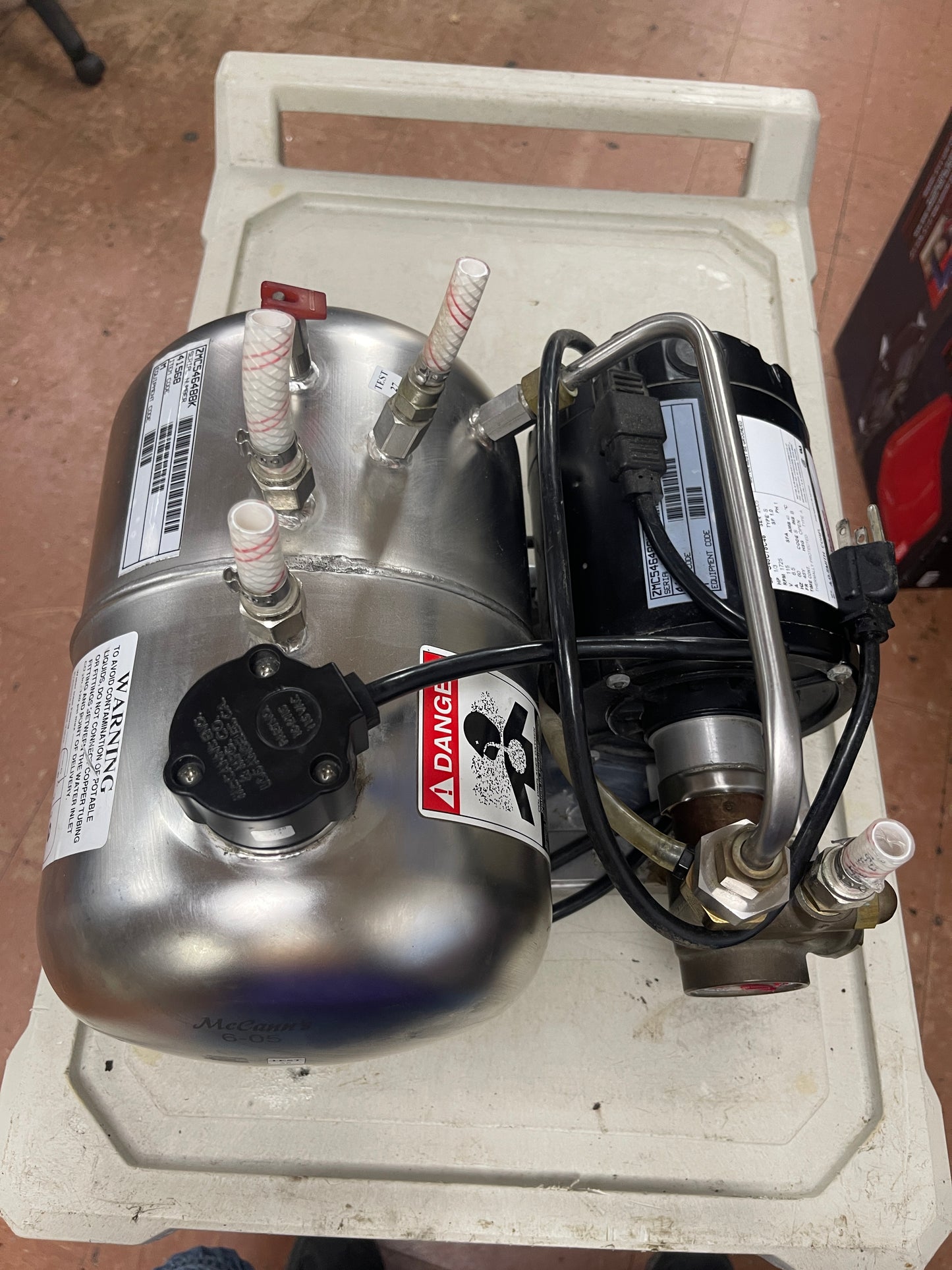Used McCann's E200397 E-Series Fastflow Drink Carbonator - 115V