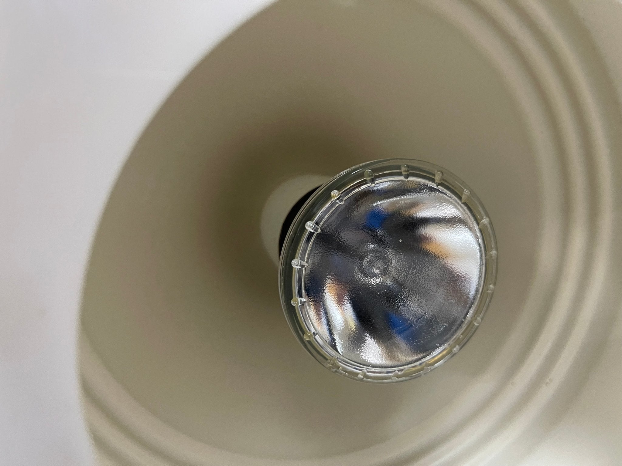 Used Red Industrial Warehouse Style Pendant Light - 22.75" Diameter - Falcon Restaurant Supply - 4