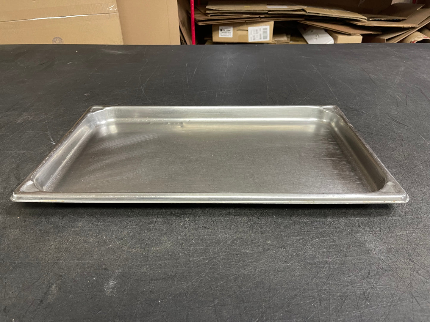 Vollrath 30012 Super Pan II Full Size 1 1/4" Stainless Steel Steam Table / Hotel Pan