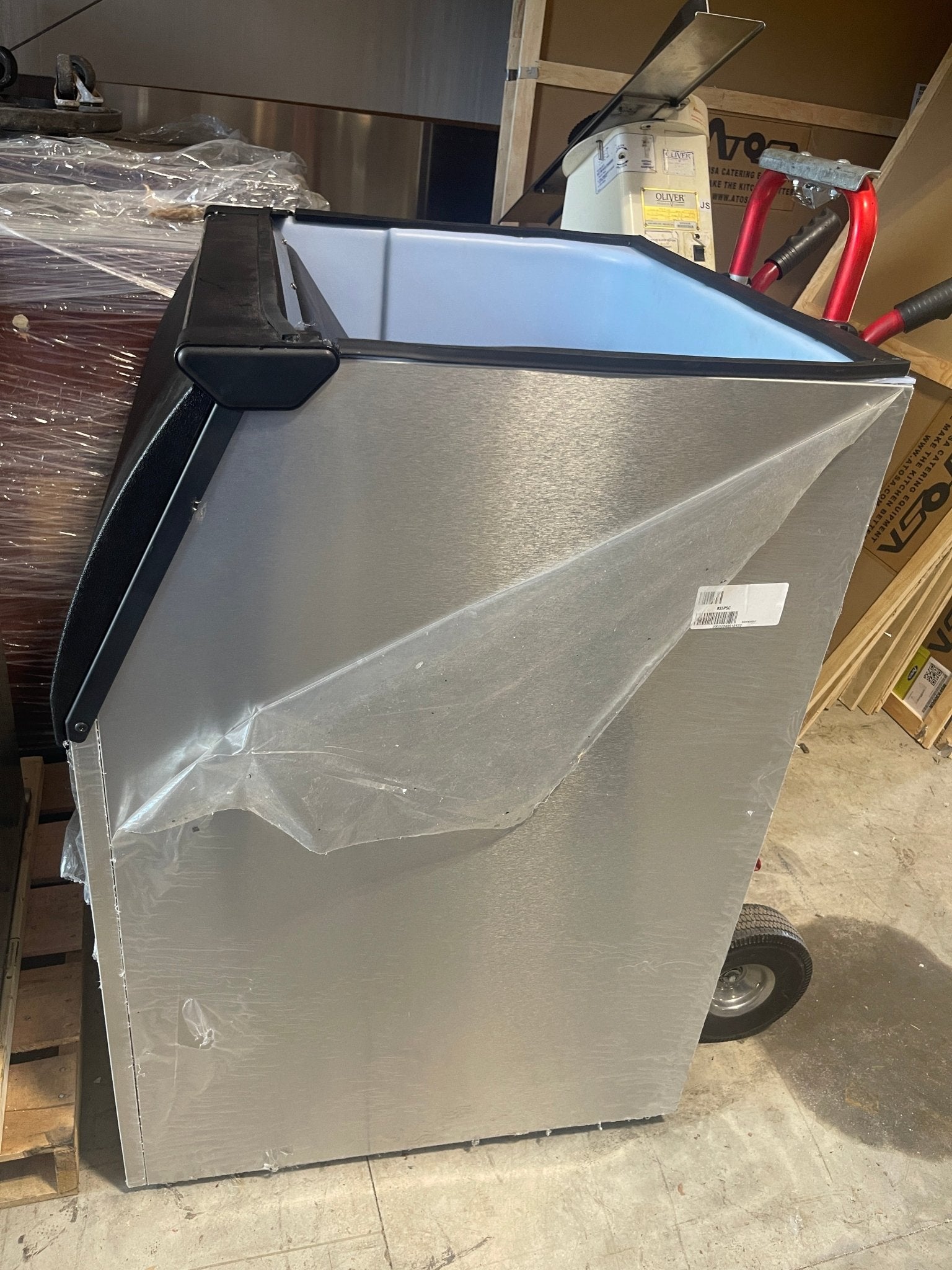 New Ice - O - Matic B55PSV Ice Machine Storage Bin - 510lb - Falcon Restaurant Supply - 2