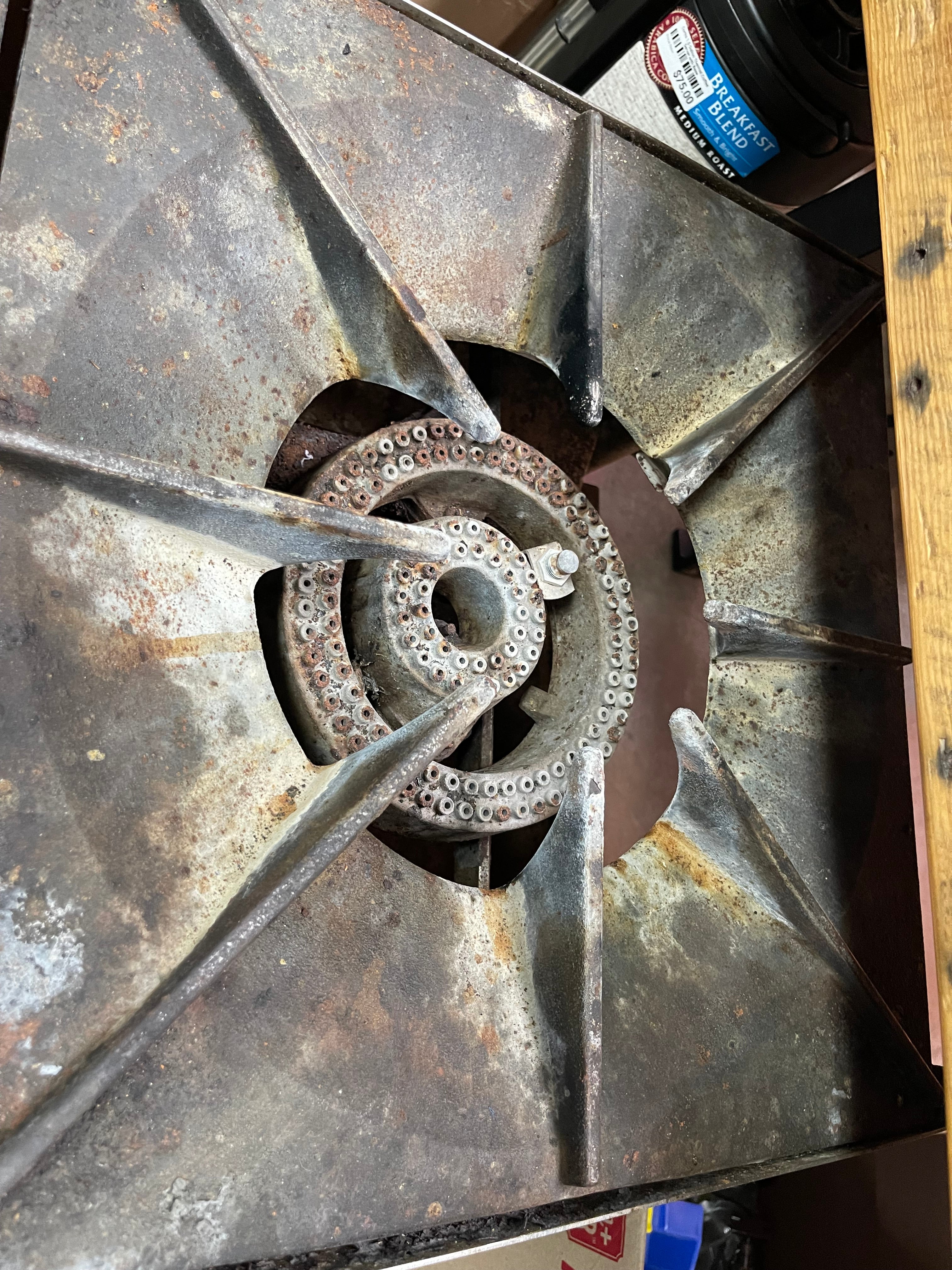 Used Jade Range JSP-182 2 Burner Commercial Stock Pot Range, Natural Gas