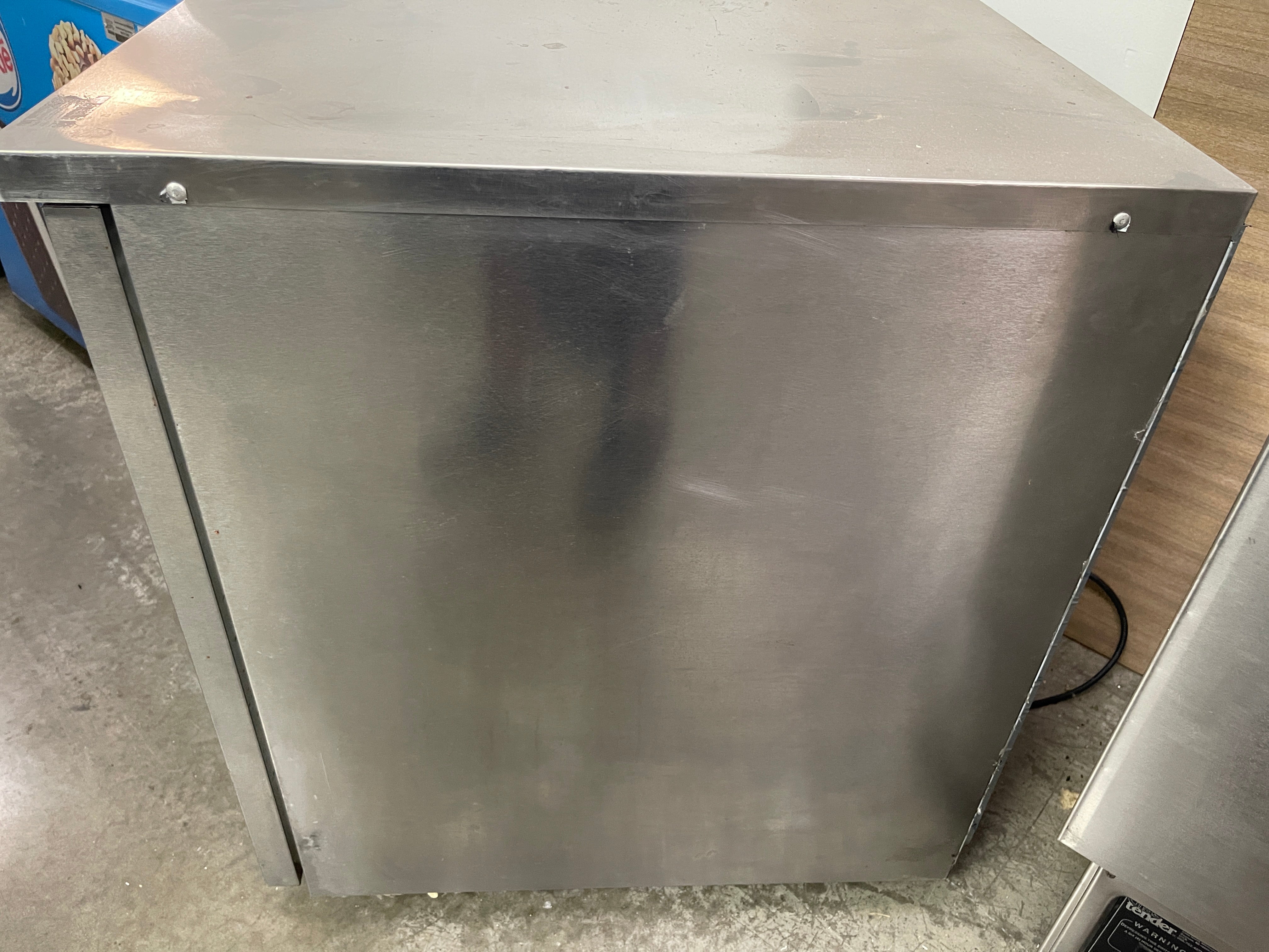 Delfield 406P 5.7 CU. FT 1 Door Stainless Undercounter Refrigerator 120V