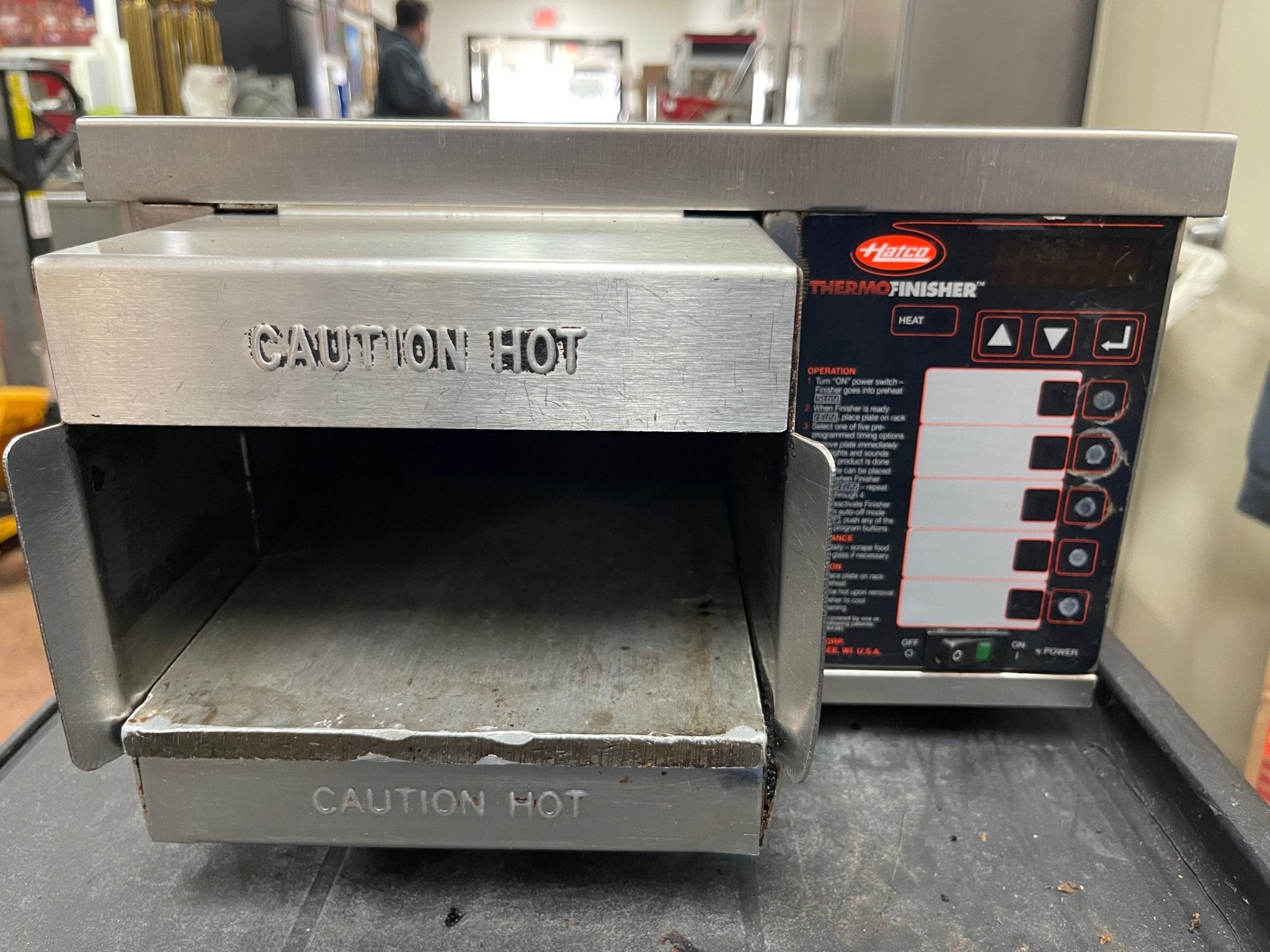 Used Hatco TF - 2005 Electric Cheese Melter Toaster Warmer Finisher 240V - Falcon Restaurant Supply - 2