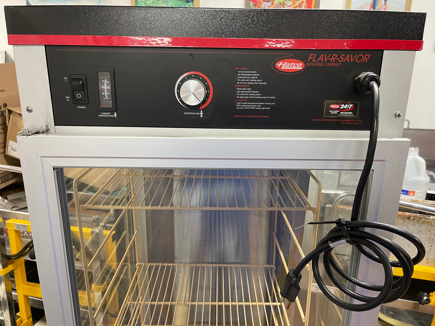 Used Hatco PFST-1X Full Height Pizza Non Insulated Heated Holding Warming Cabinet 120v