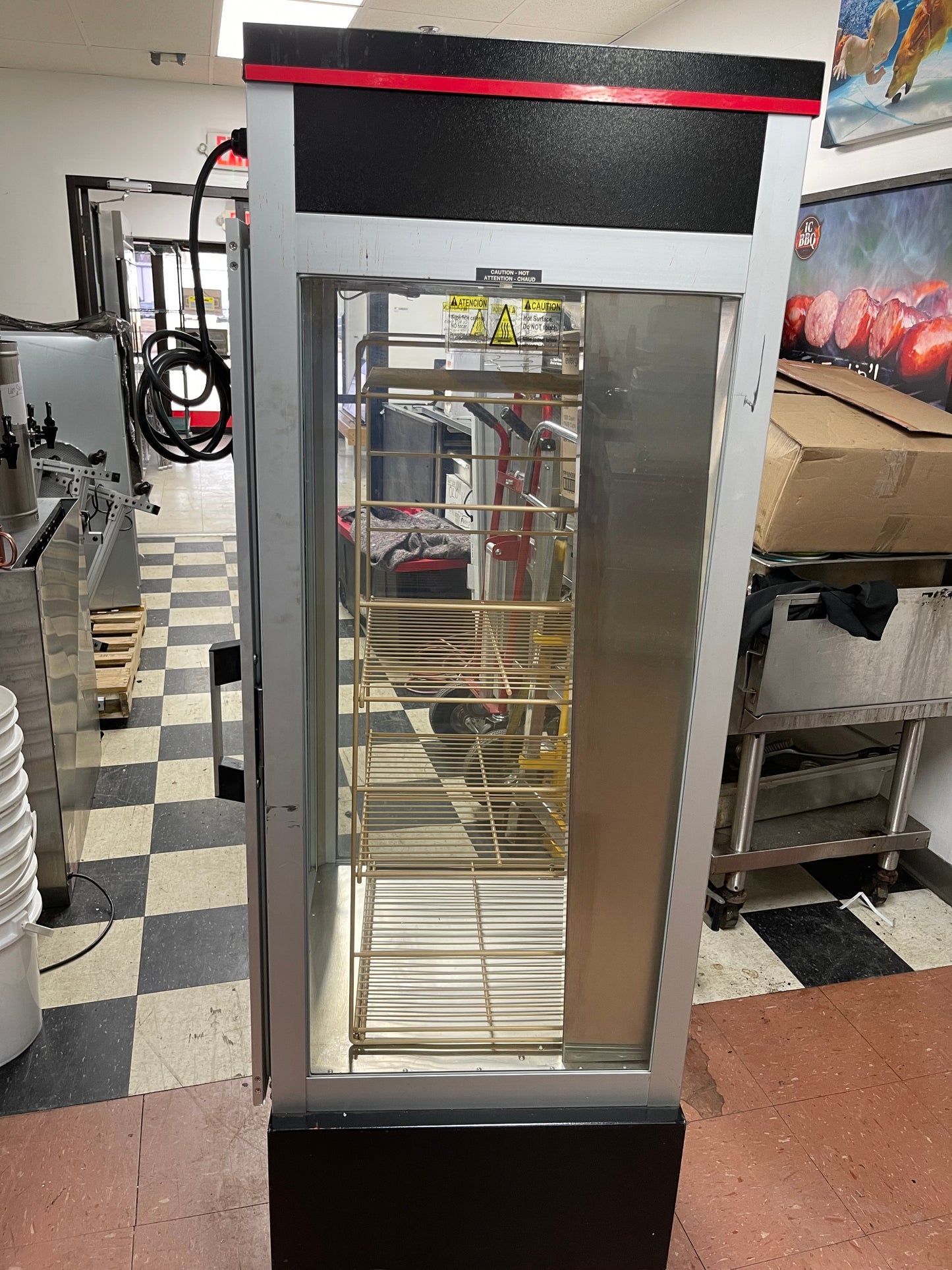 Used Hatco PFST-1X Full Height Pizza Non Insulated Heated Holding Warming Cabinet 120v