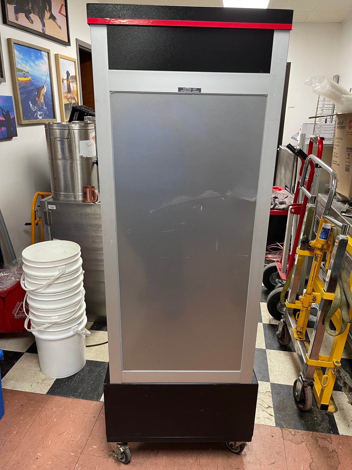 Used Hatco PFST-1X Full Height Pizza Non Insulated Heated Holding Warming Cabinet 120v