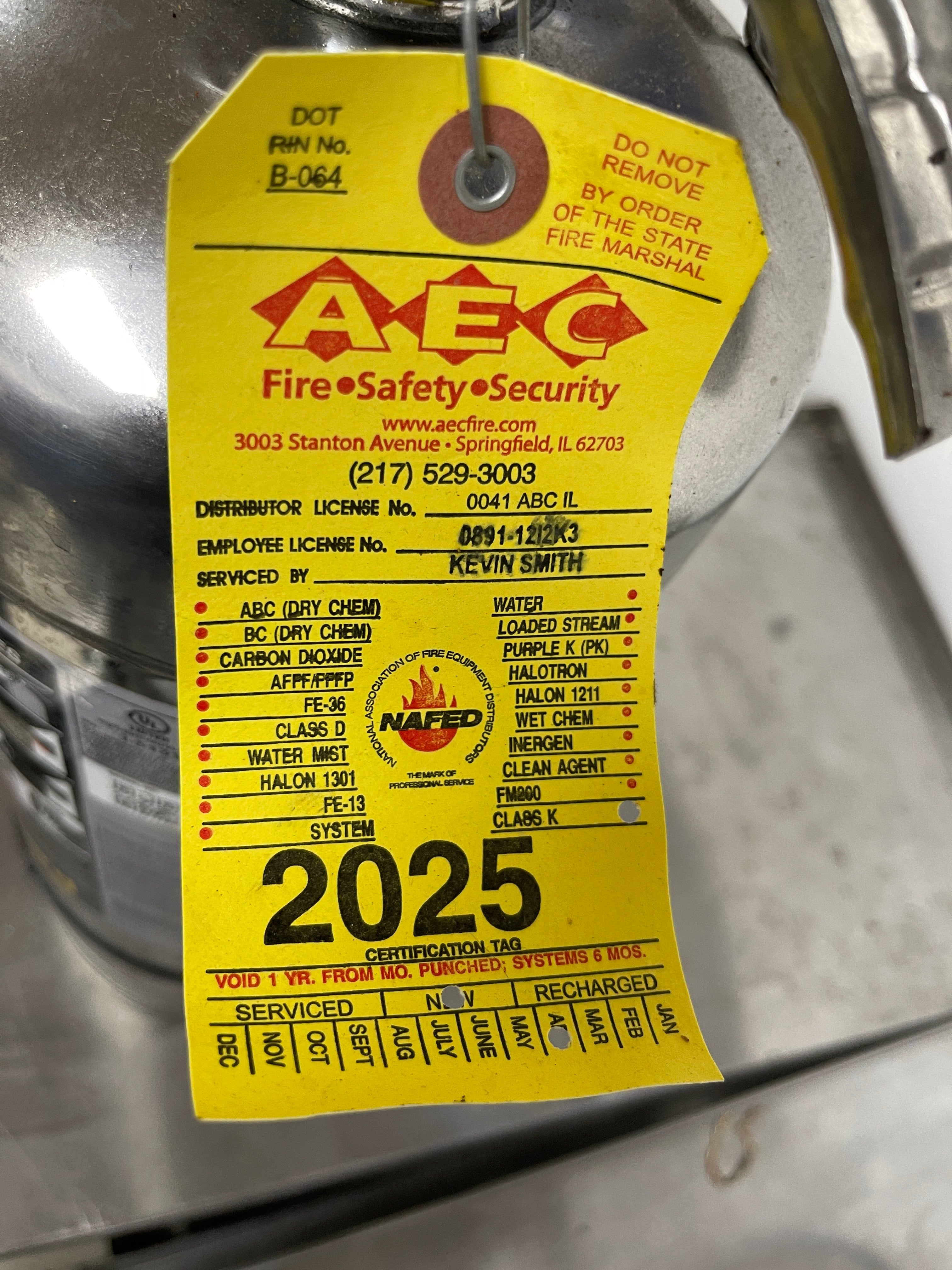 Ansul 434909 K01-3 K-Guard Fire Extinguisher, 1.6 gal Class K