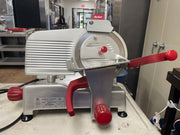 Used Berkel 823E - PLUS 9" Manual Deli Meat Cheese Slicer 120V - Falcon Restaurant Supply - 1