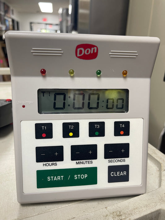 Used Don 151-7501 10 Hour 4 Channel Countdown Timer - Wo1