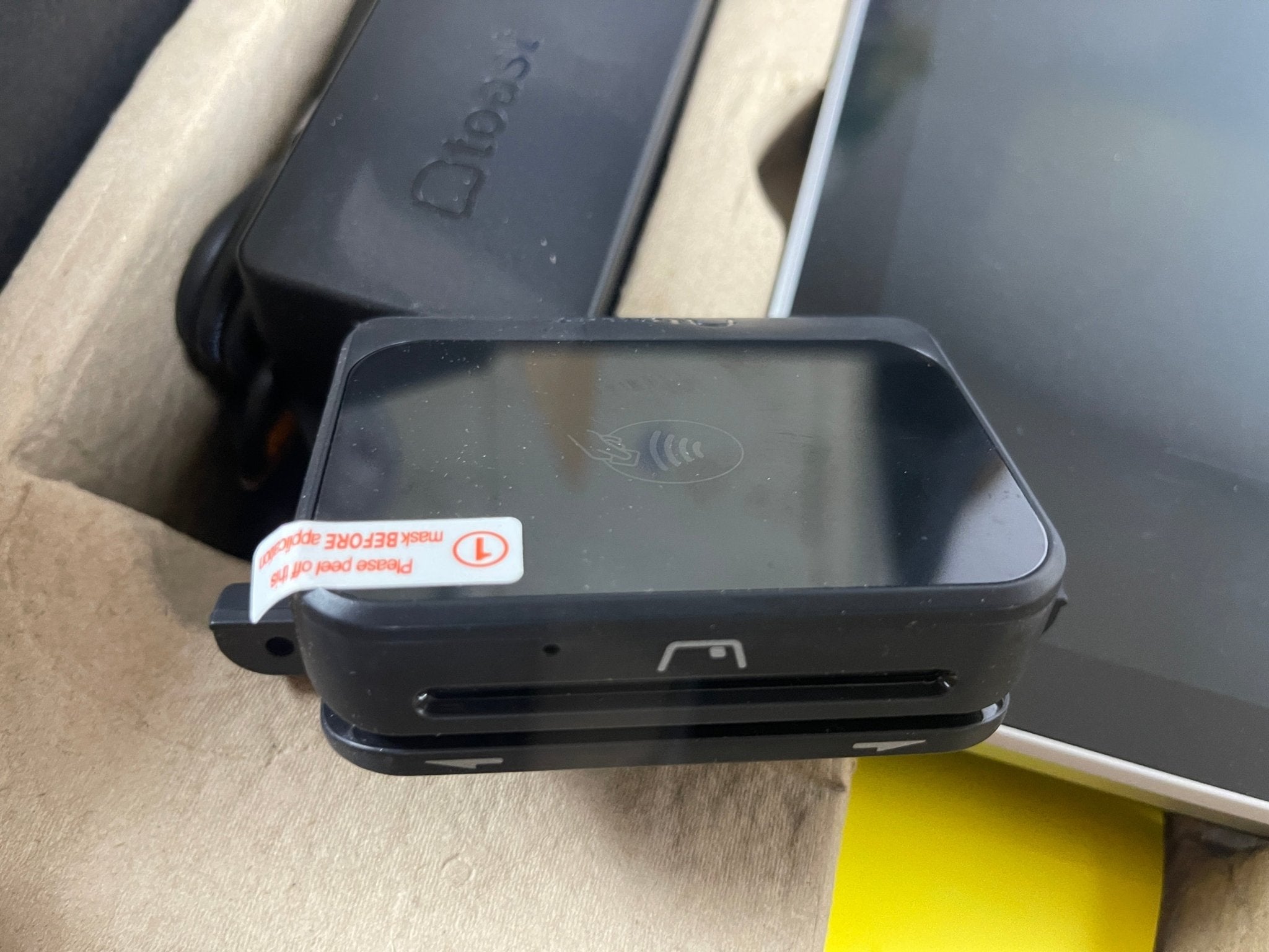 Used Toast TT203 POS Data Processing Machine with Card Reader - WO1 - Falcon Restaurant Supply - 4