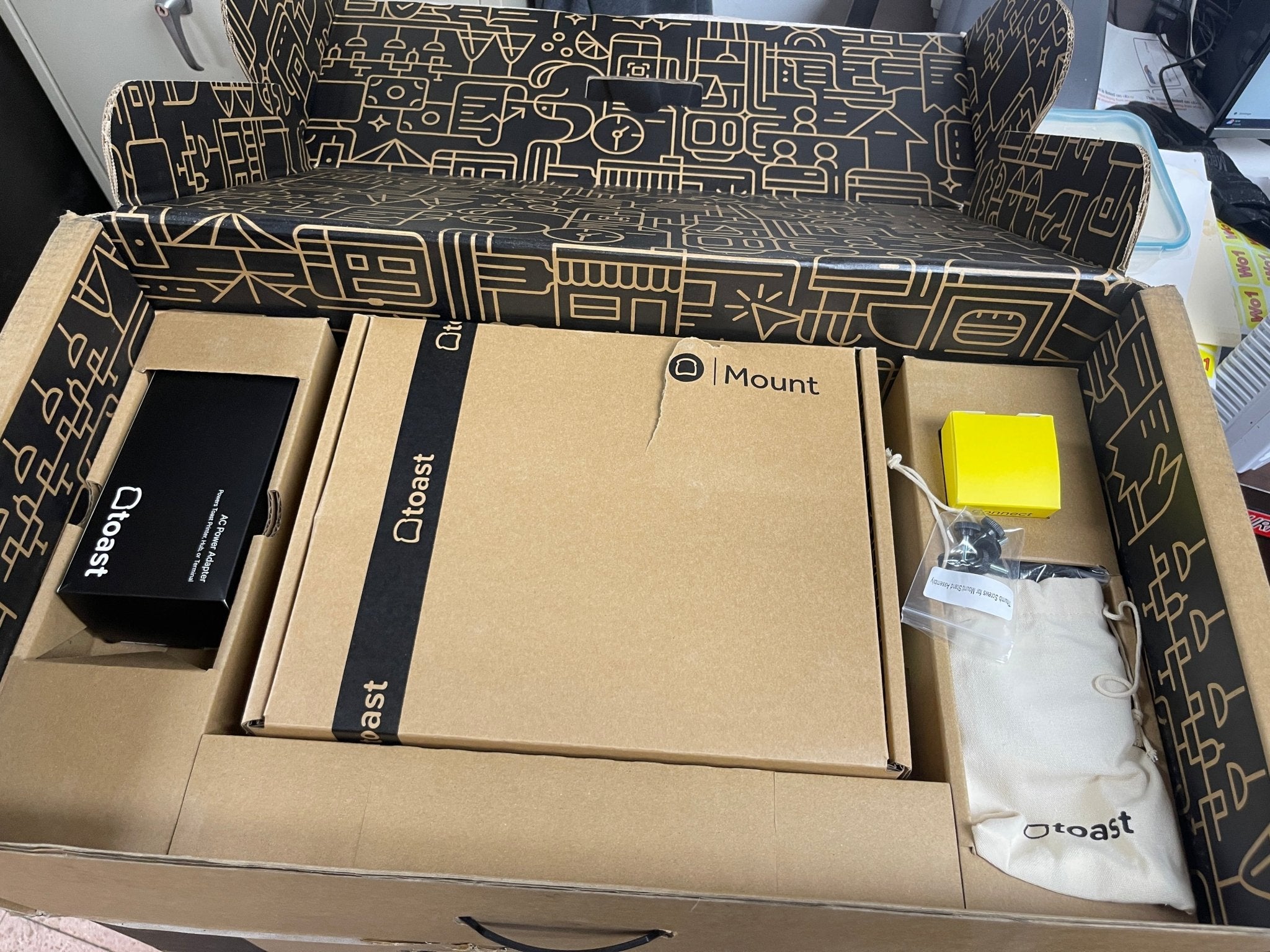 Used Toast TT500 22" Wall or Table Mount Toast Flex System for Kitchen - WO1 - Falcon Restaurant Supply - 6