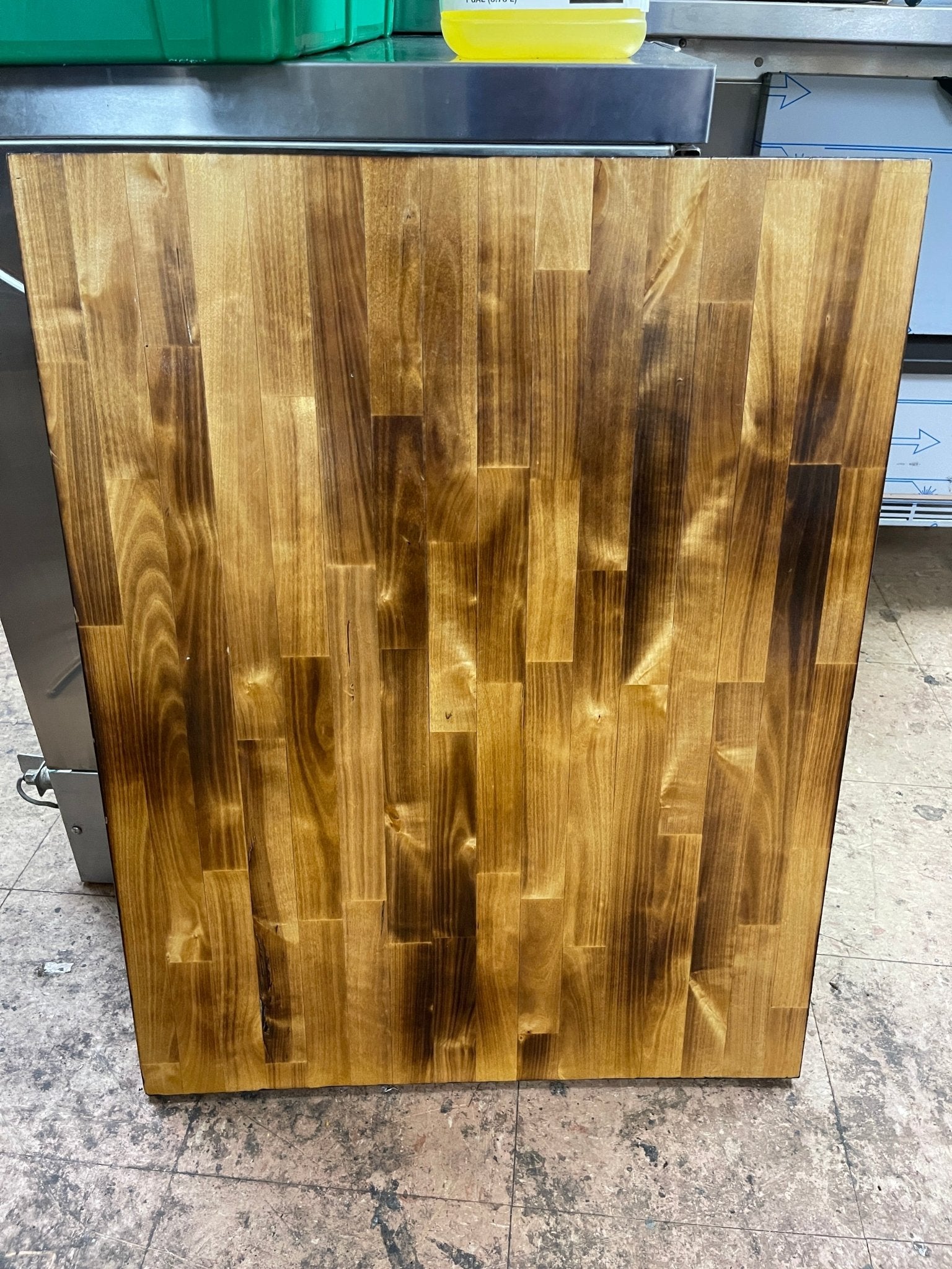 Used 96 "X 25" Butcher Block Dining Restaurant Table Top - COZ - SG - Falcon Restaurant Supply - 1
