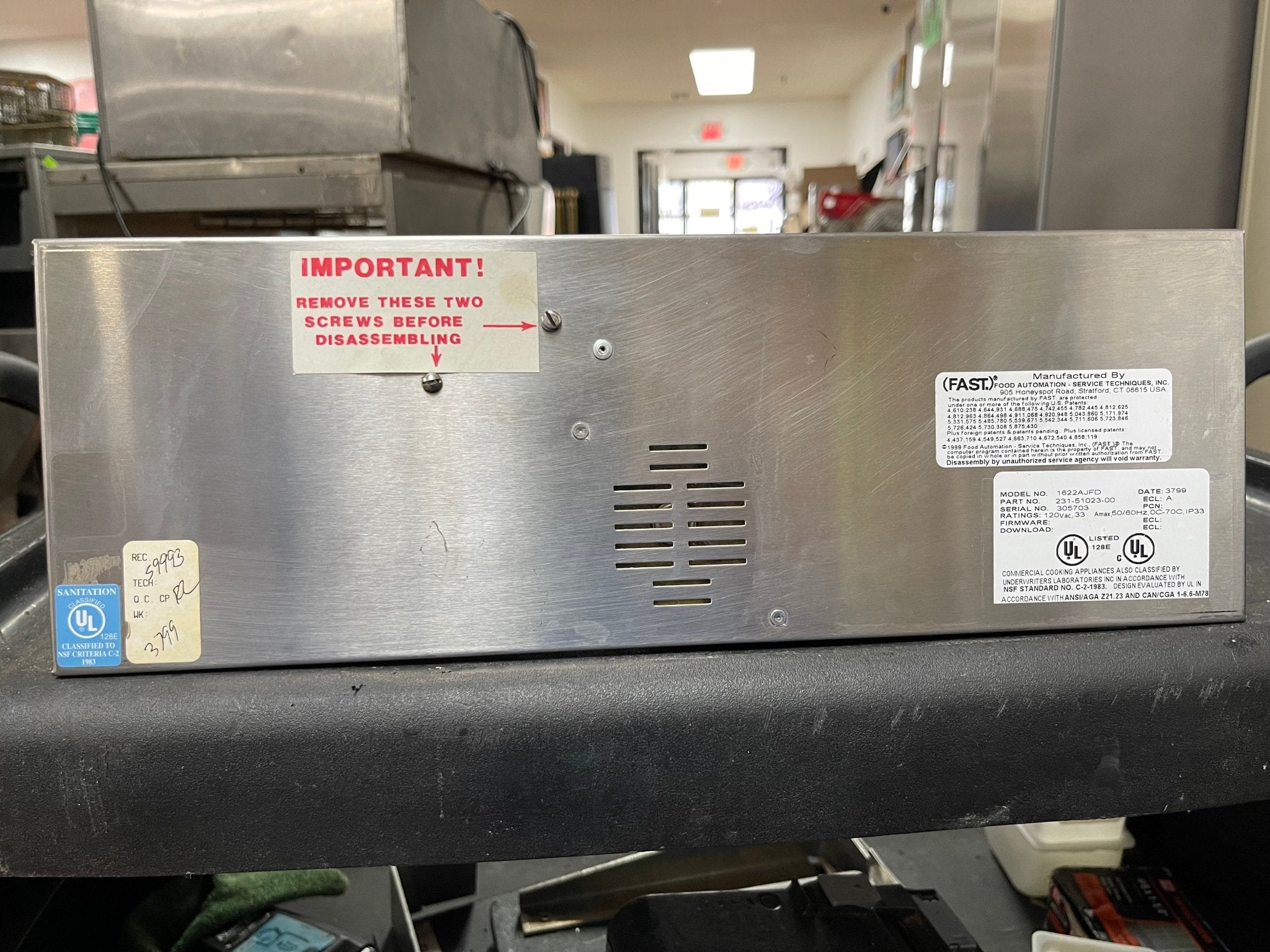 Used Fast Fastron 1622AJFD 16 Function LCD Electronic Commercial Timer - Falcon Restaurant Supply - 6