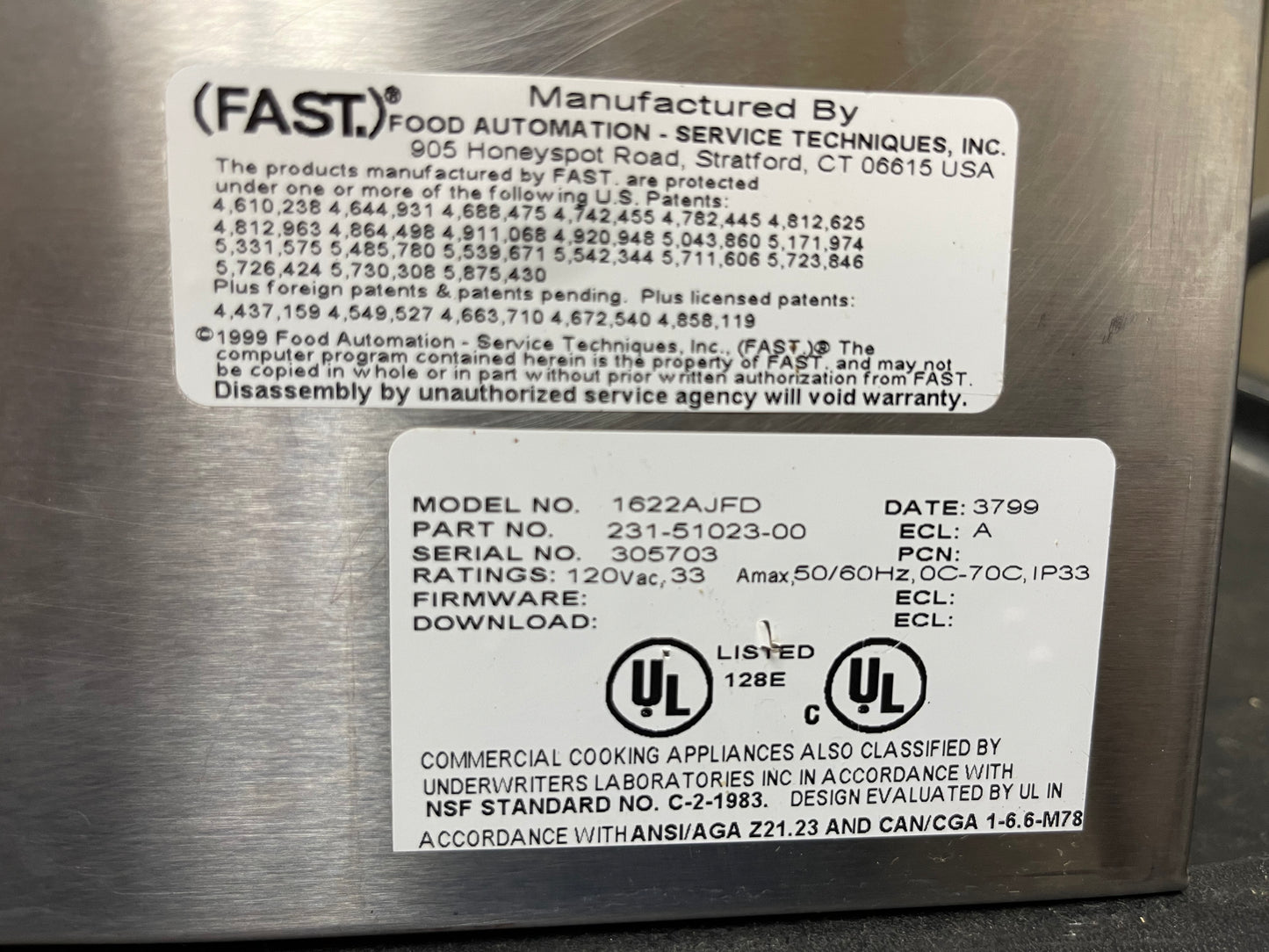 Fast Fastron 1622AJFD 16 Function LCD Electronic Commercial Timer