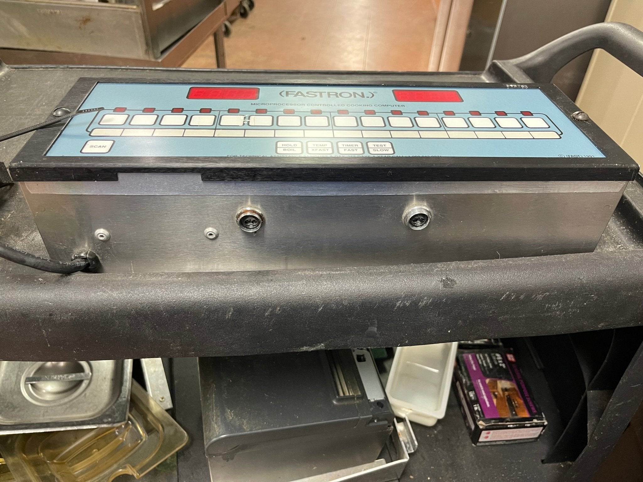 Used Fast Fastron 1622AJFD 16 Function LCD Electronic Commercial Timer