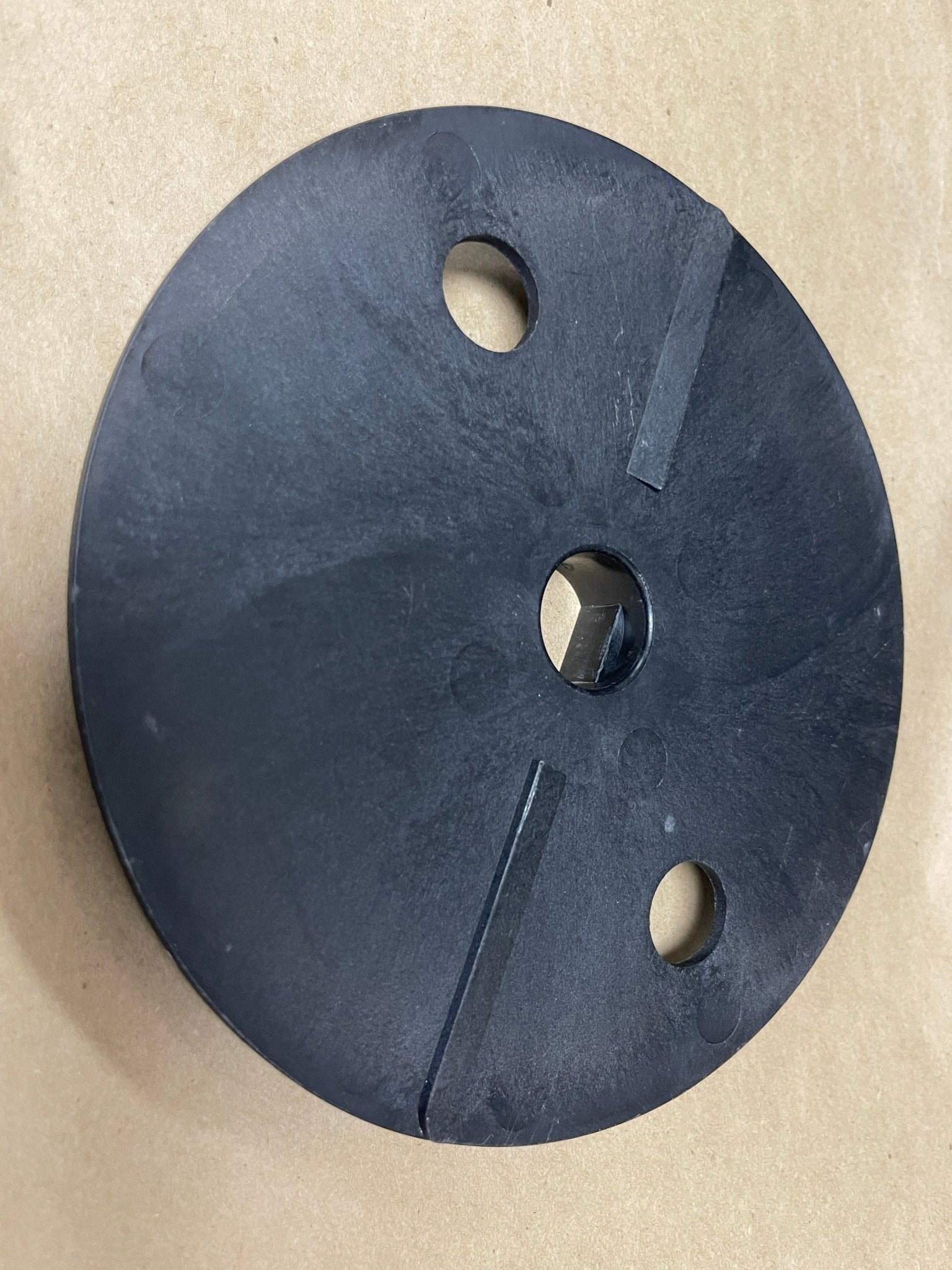 Used Robot Coupe Robot Coupe 102690S Discharge Plate - WO1 - Falcon Restaurant Supply - 3