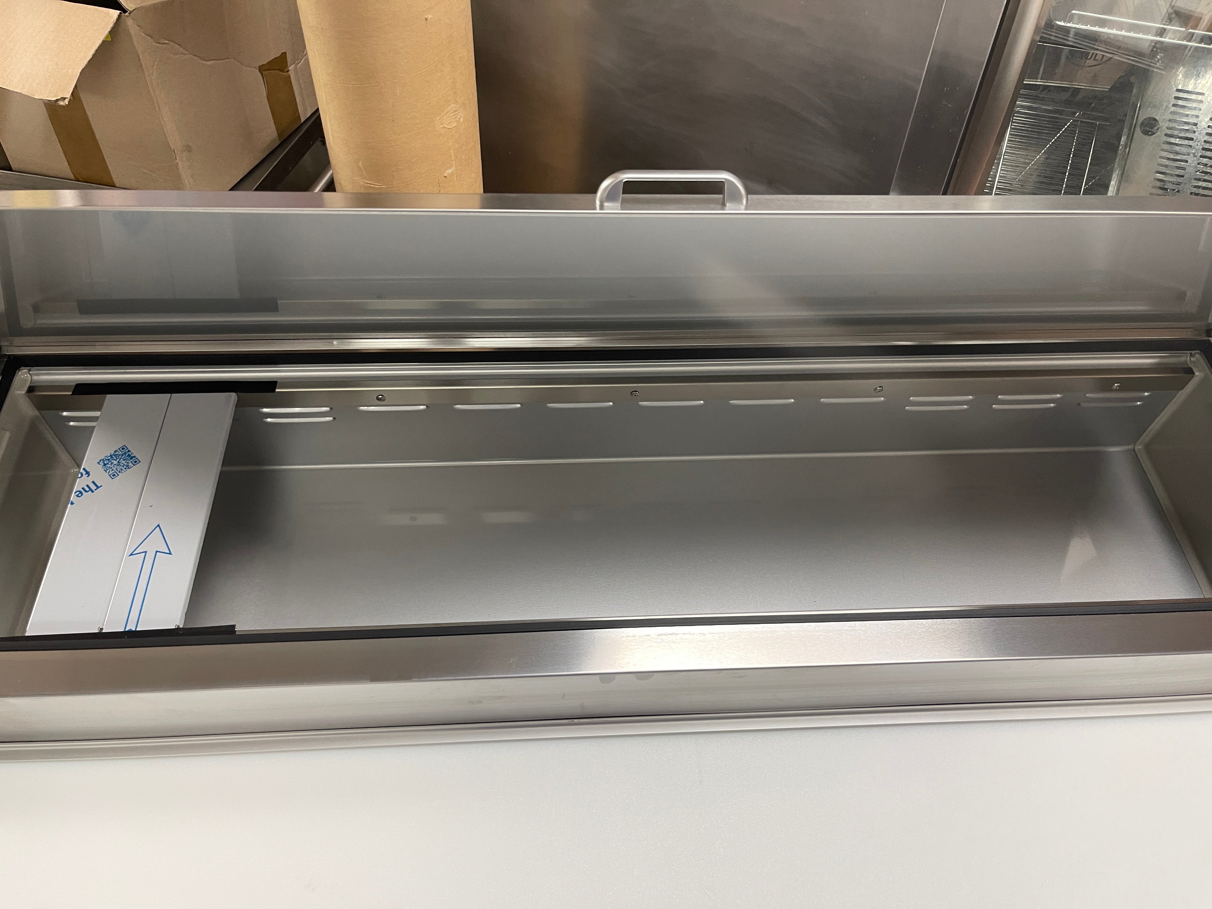 Used Beverage-Air DPD60HC-2 60" 2 Drawer Refrigerated Pizza Prep Table 115V - WO1