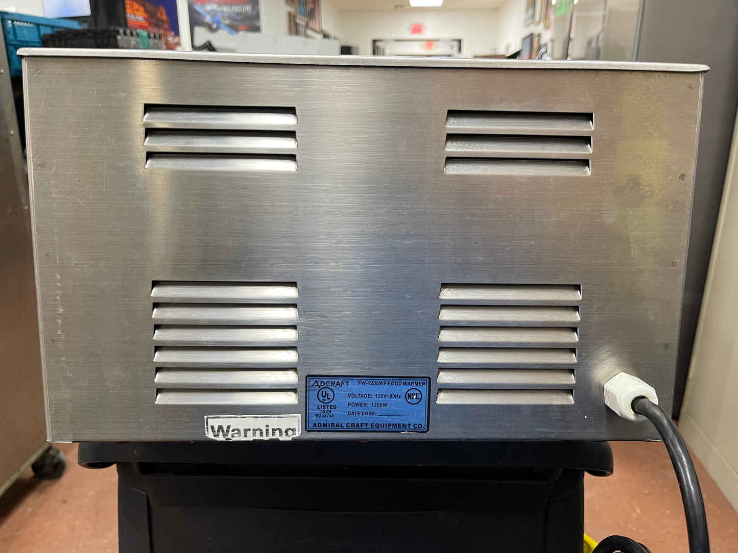 Adcraft FW-1200WF Countertop Wet Food Warmer Full Size 120V