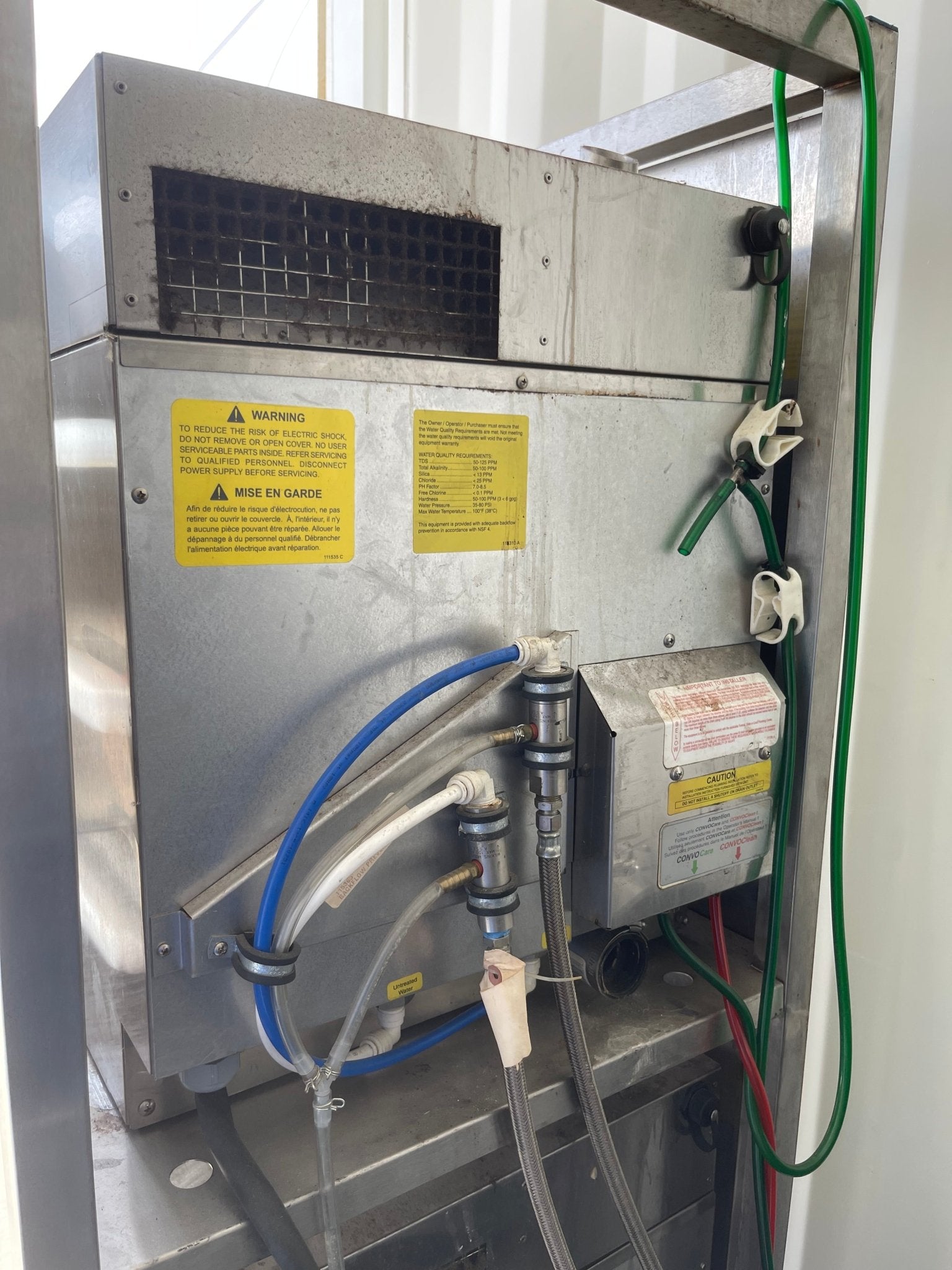 Used Cleveland Mini Combi Steam Ovens with Easy Touch 208V 3 Phase - Falcon Restaurant Supply - 4