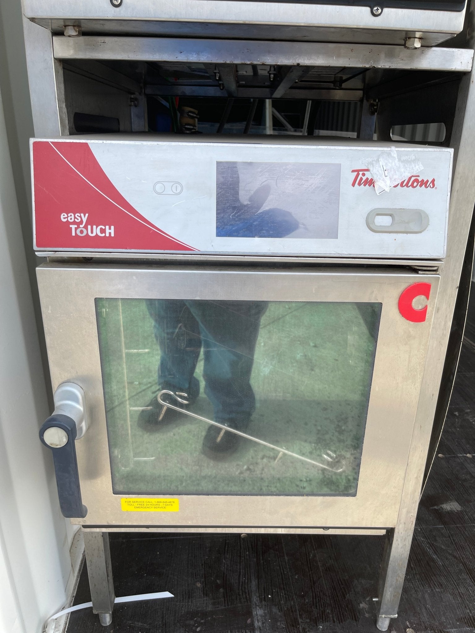 Used Cleveland Mini Combi Steam Ovens with Easy Touch 208V 3 Phase - Falcon Restaurant Supply - 6