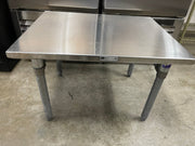 Used 24" John Boos S16MS04 Equipment Stand - SS321 - Falcon Restaurant Supply - 1