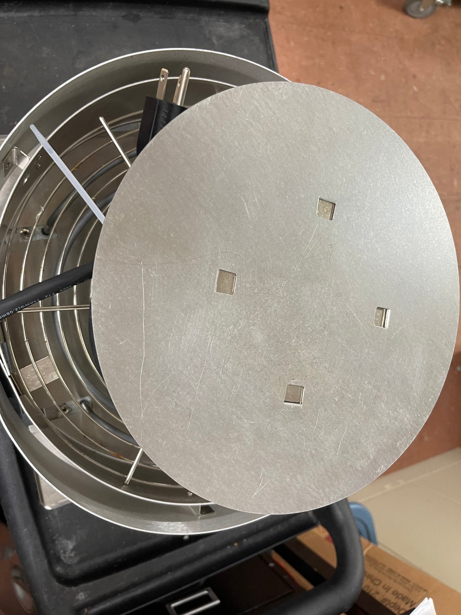 Used Wisco Model 630-1 Deli Platters Trays and Pizza Shrink Wrap Machine 120V