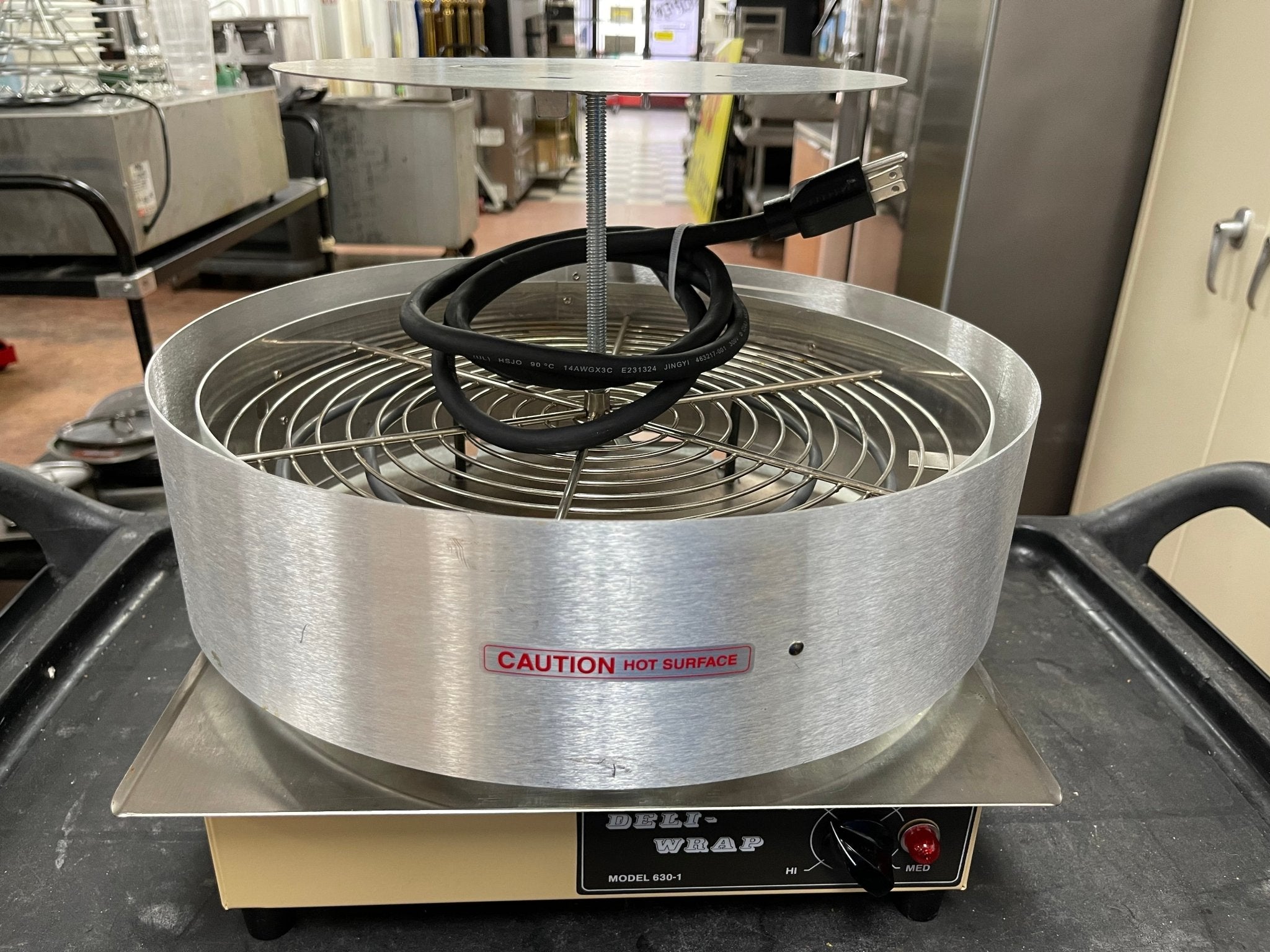 Wisco Model 630-1 Deli Platters Trays and Pizza Shrink Wrap Machine 12 ...