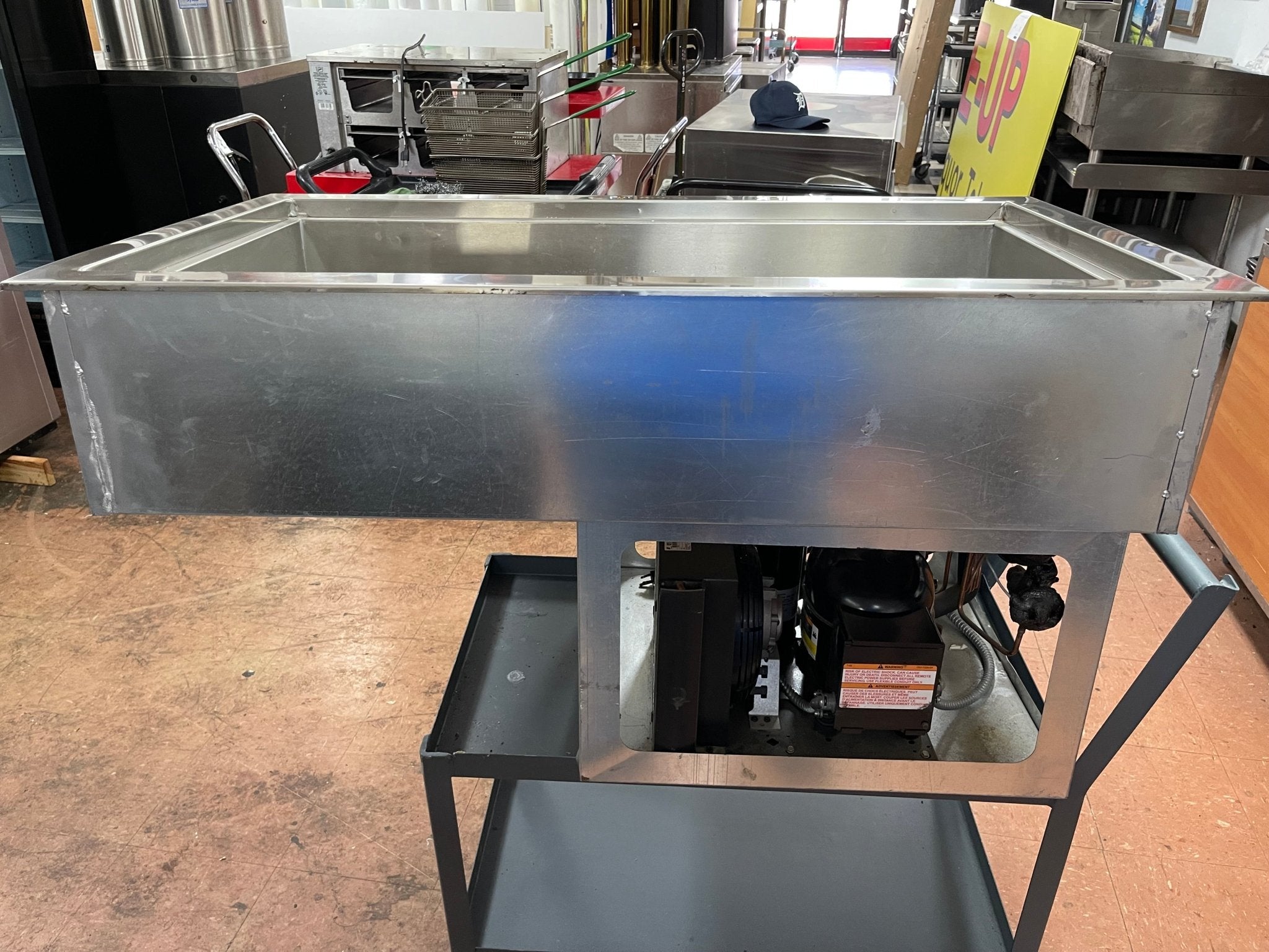 Used Wells RCP - 300 45" Drop - In Buffet Table Refrigerator insert with 3 Food Pan Capacity 120V - Falcon Restaurant Supply - 1