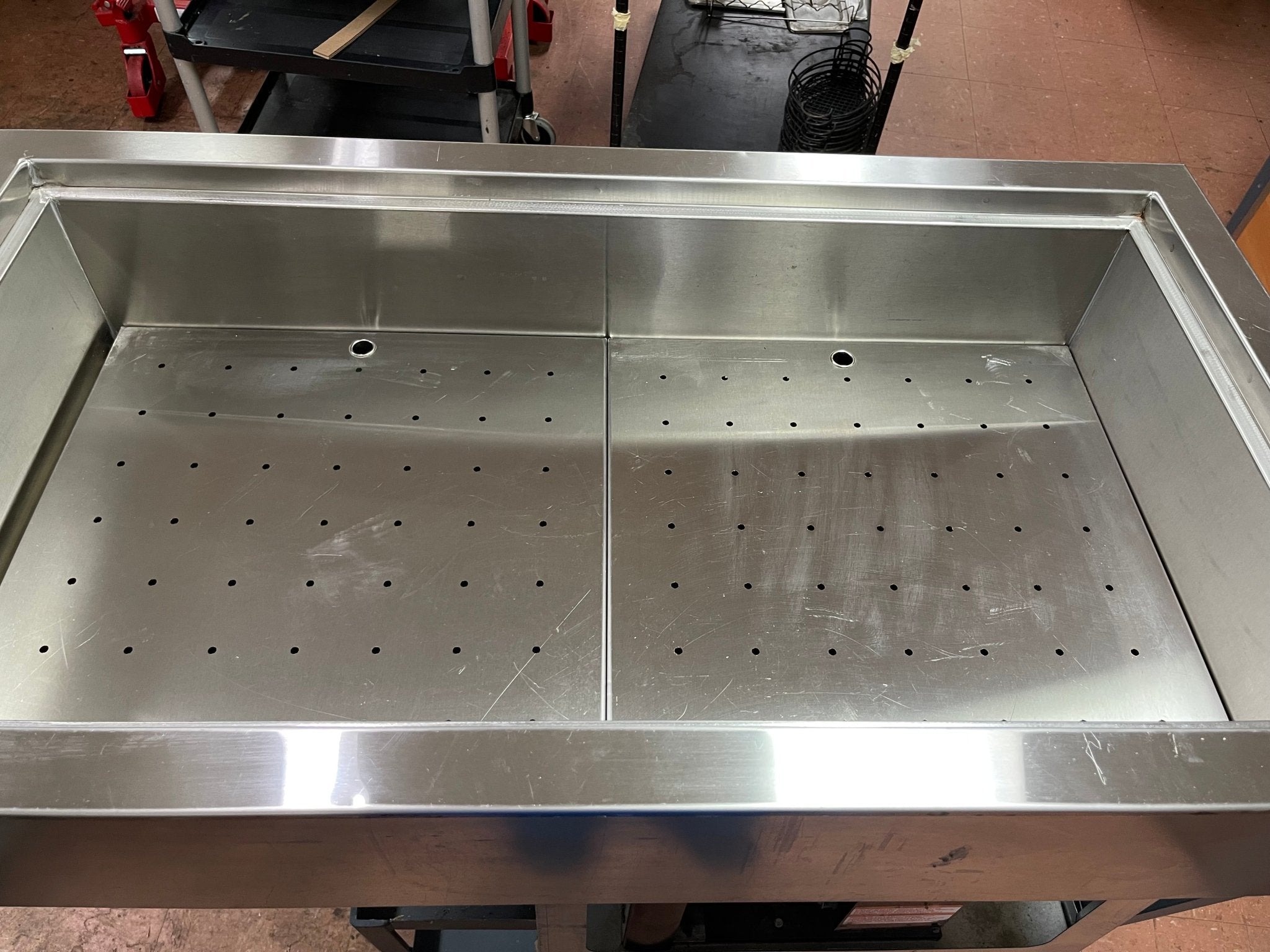 Used Wells RCP - 300 45" Drop - In Buffet Table Refrigerator insert with 3 Food Pan Capacity 120V - Falcon Restaurant Supply - 4