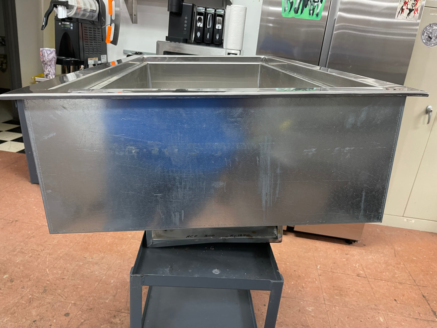 Used Wells RCP-300 45" Drop-In Buffet Table Refrigerator insert with 3 Food Pan Capacity 120V