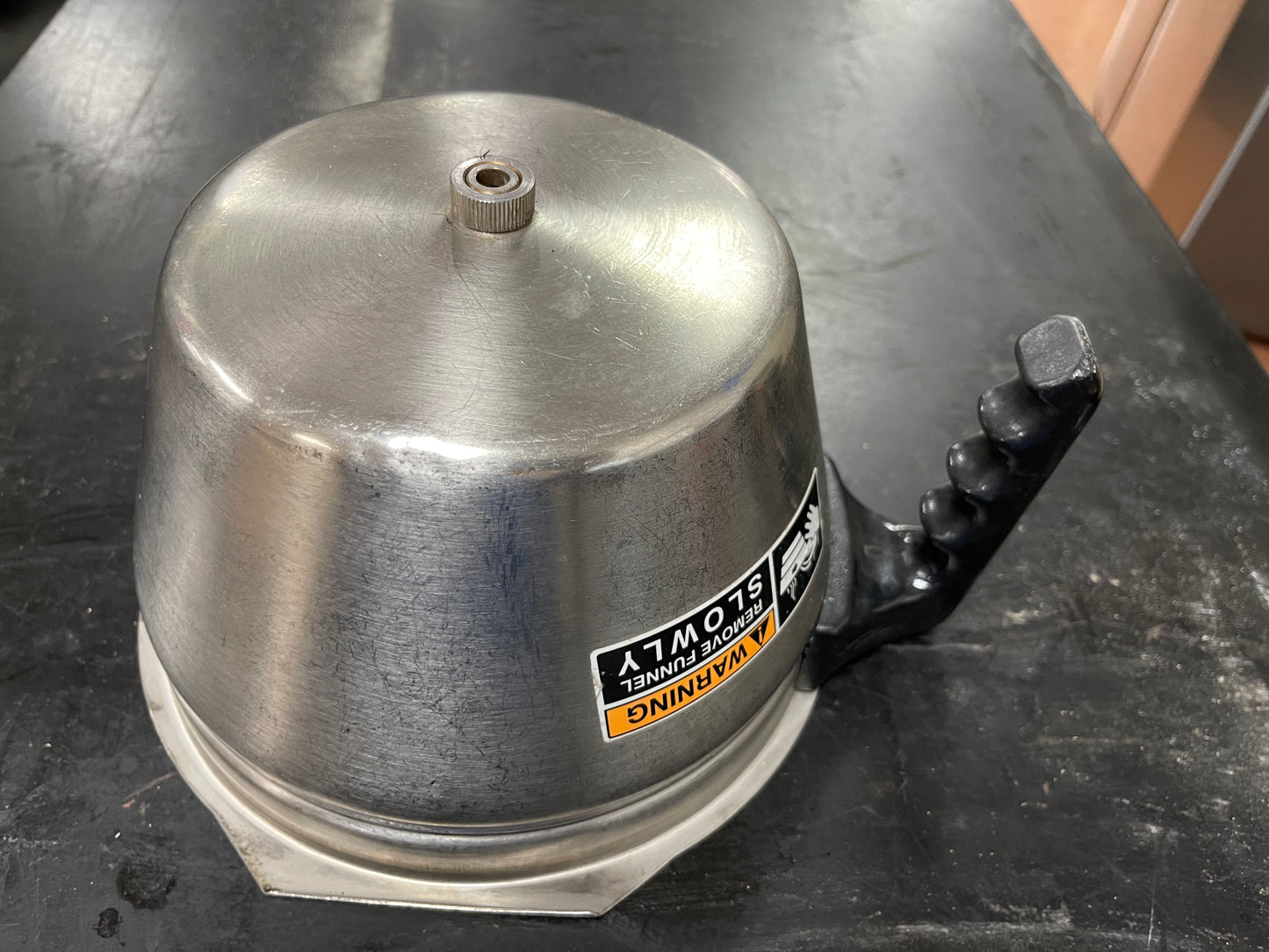 Used Bunn 20201.1201 Stainless Steel Coffee Funnel for Single, Dual, and Soft Heat Brewers