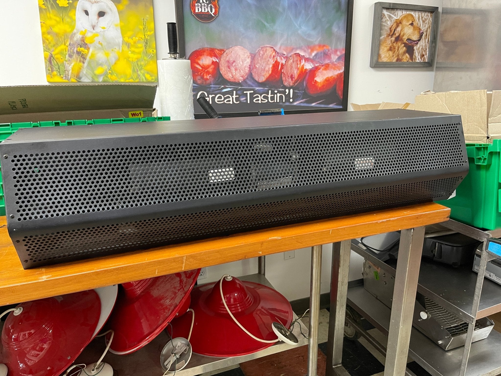 Used Mars STD248 - 1UA - OB, 48" Air Curtain Non - heated 115V - JD - Falcon Restaurant Supply - 1