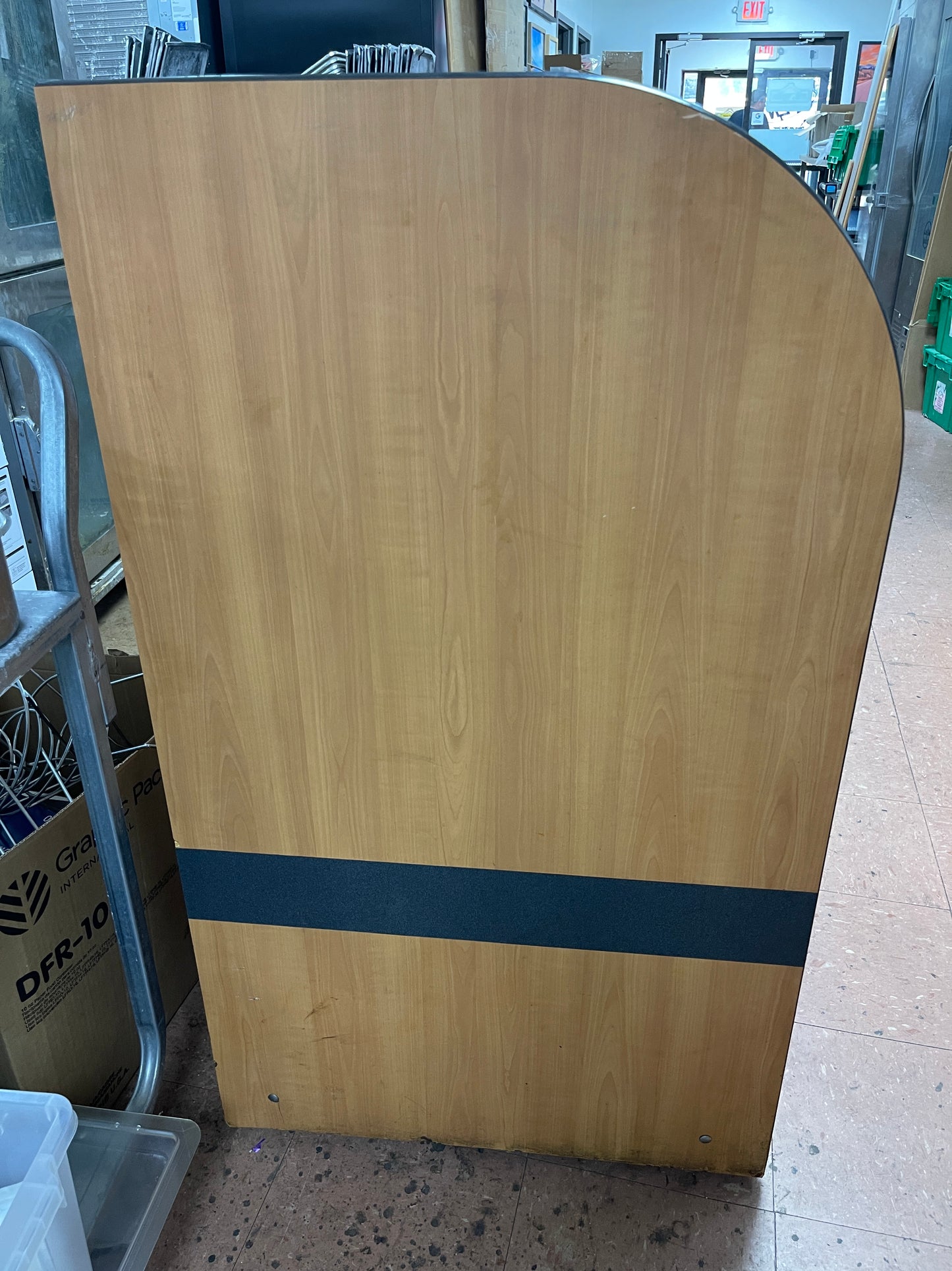 Used 25" Commercial Trash Can Cabinet