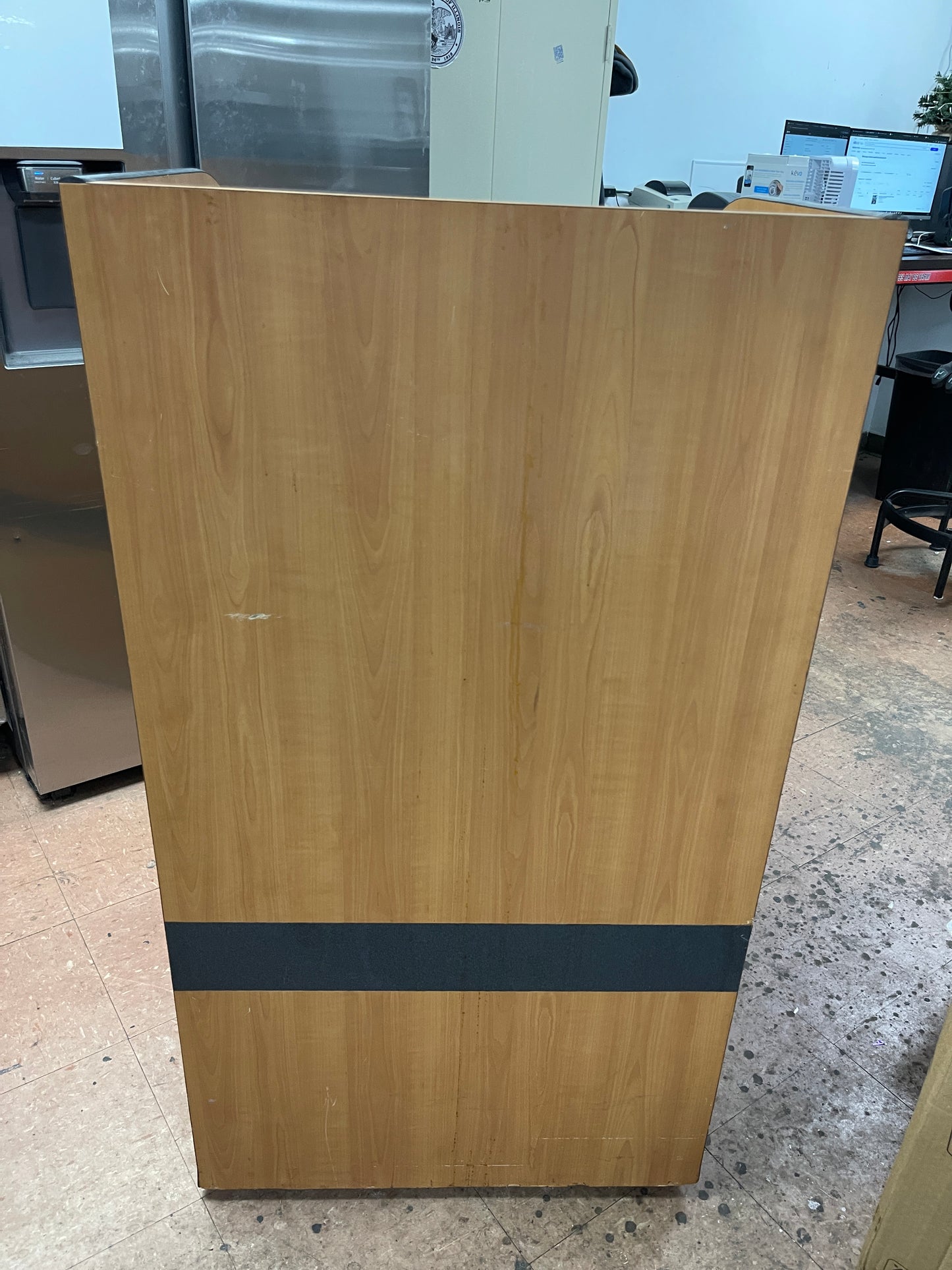 Used 25" Commercial Trash Can Cabinet